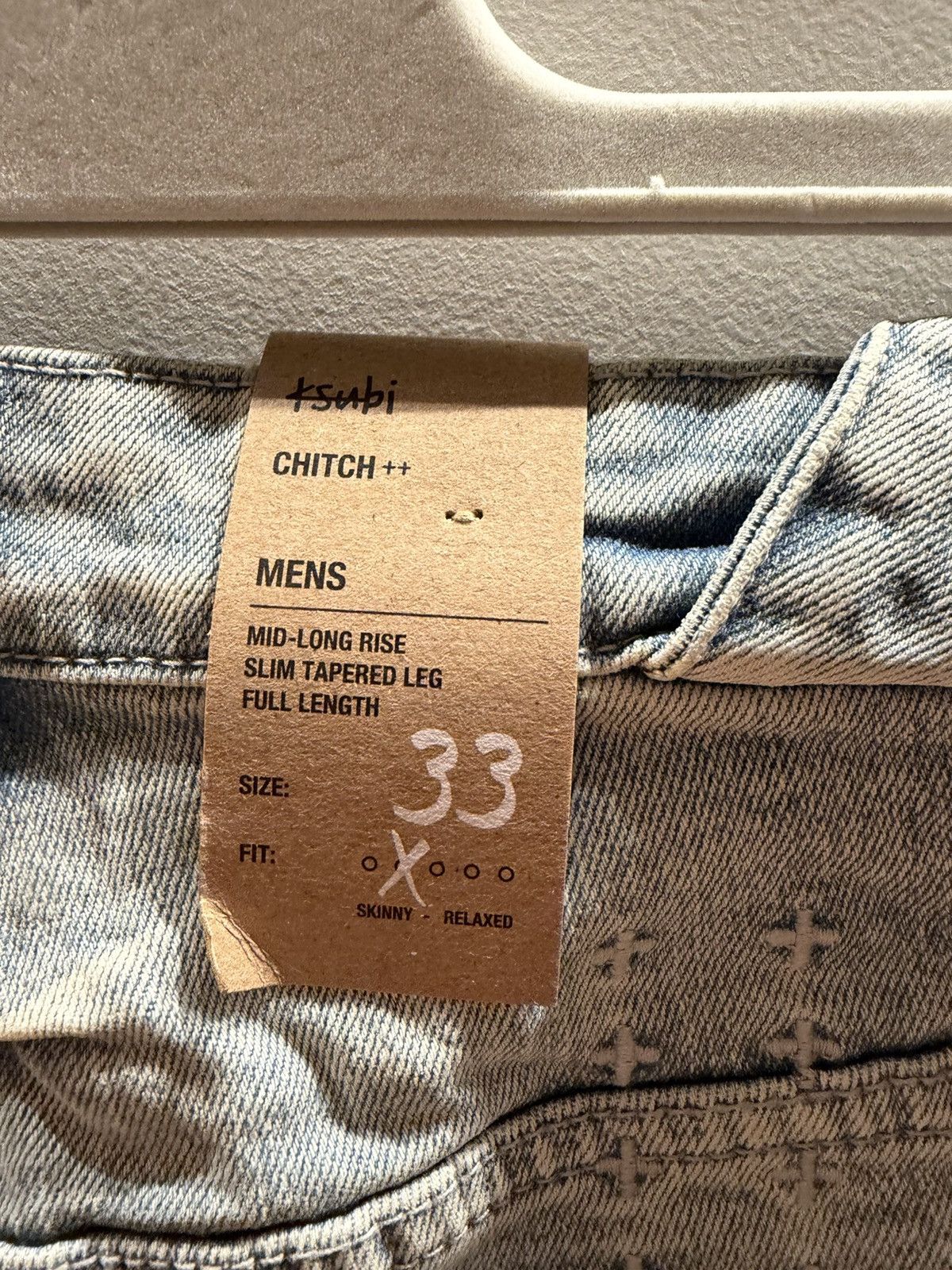 Ksubi Ksubi Chitch Punk Blue Thrashed Jeans Size 33 Size US 33 - 14 Thumbnail
