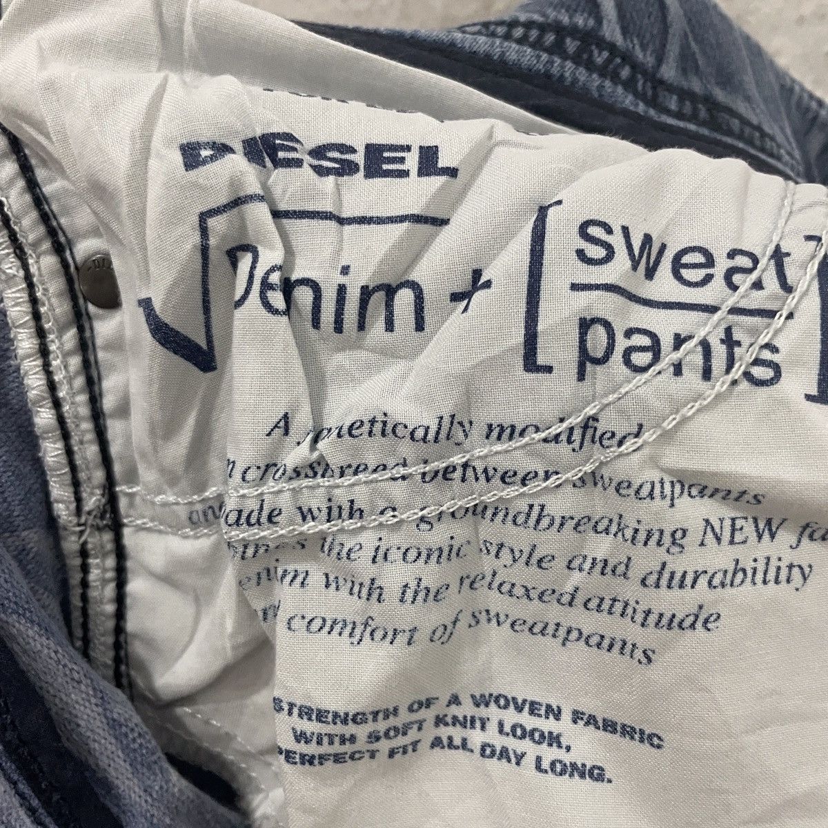 Diesel Vintage Diesel Industry Distressed Denim Size US 32 / EU 48 - 5 Thumbnail