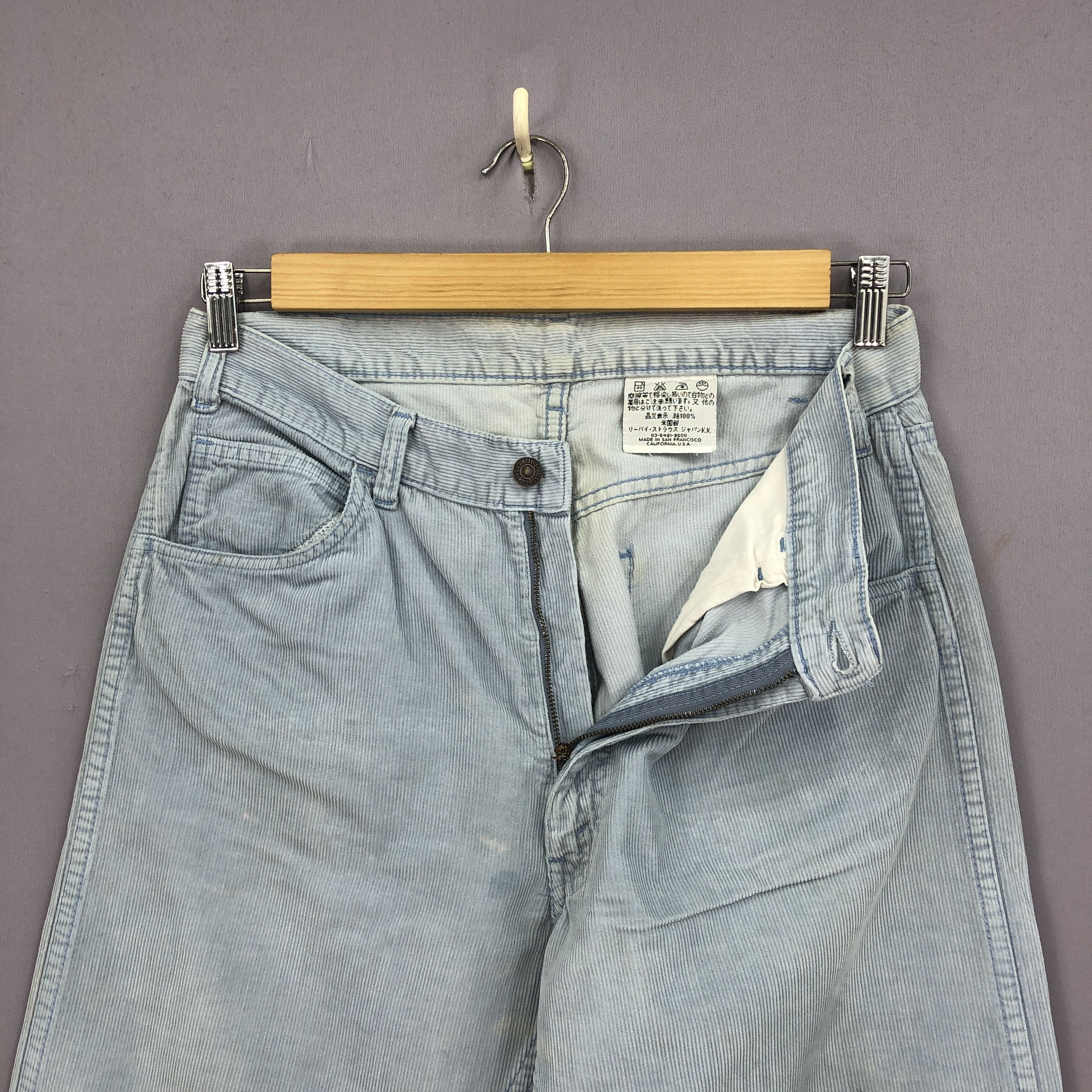 Levi's Vintage 90s Levis Corduroy Jeans Levi's White Tab Denim Size US 30 / EU 46 - 7 Thumbnail
