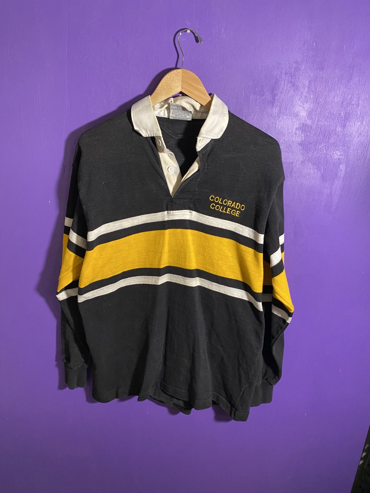 Vintage 90s Colorado buffaloes rugby shirt
