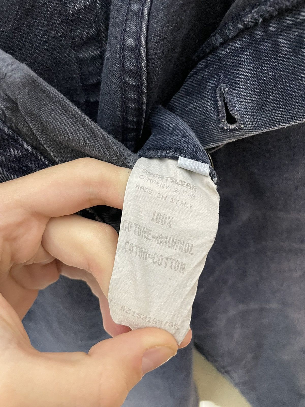 Massimo Osti × Stone Island × Vintage Stone Island Vintage denim jeans 90s Size US 29 - 20 Thumbnail