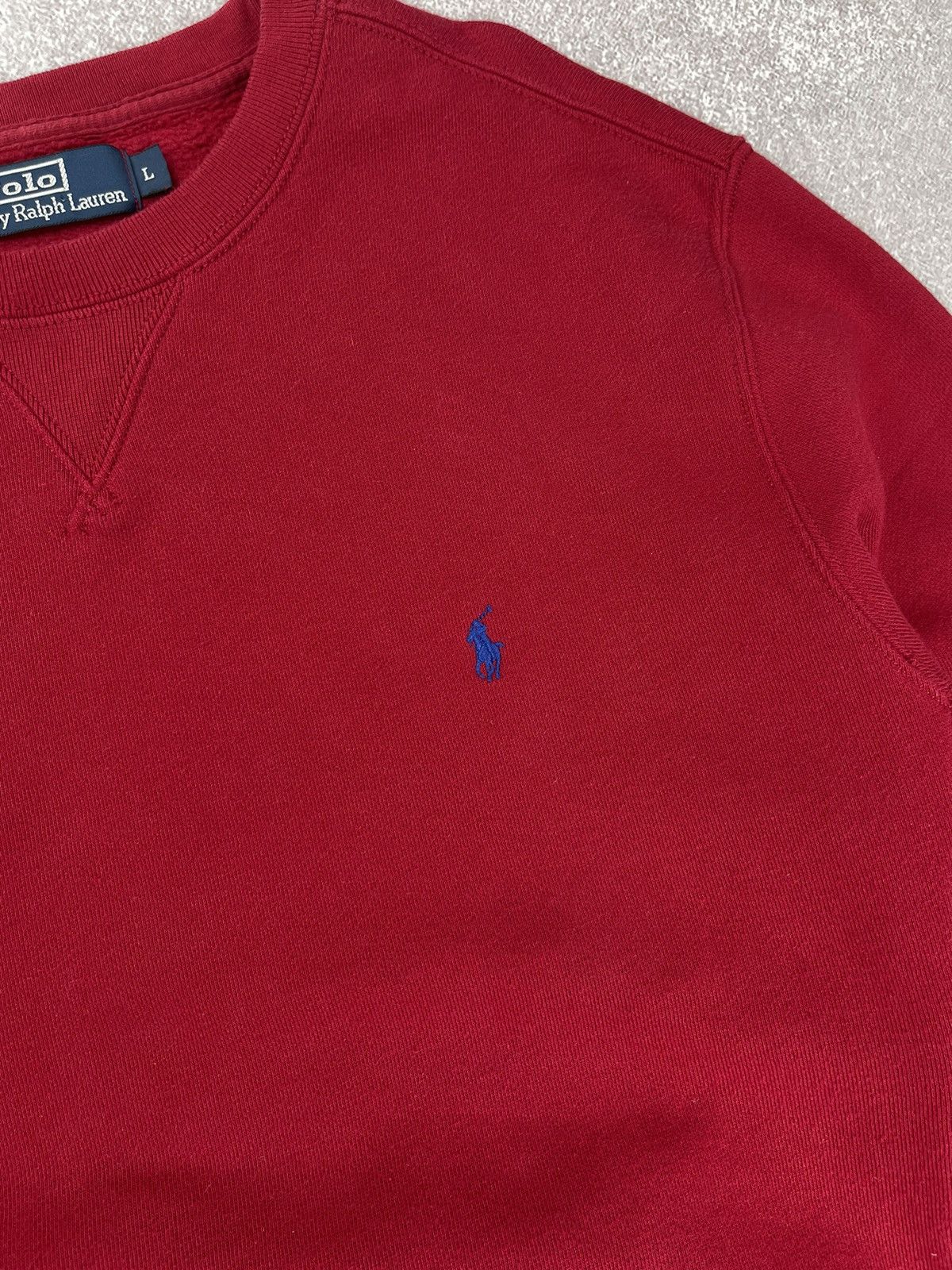Polo Ralph Lauren × Ralph Lauren × Vintage Vintage Polo Ralph Lauren Crewneck Swearshirt Size L Size US L / EU 52-54 / 3 - 6 Thumbnail