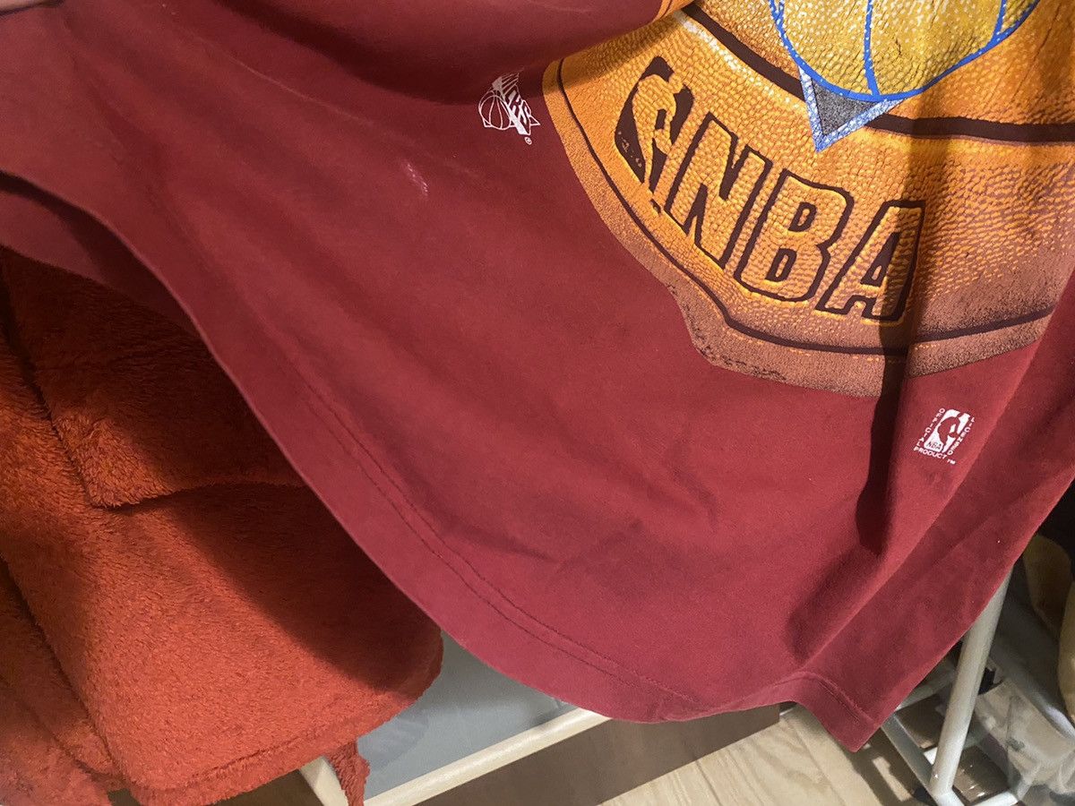 NBA Vintage rare NBA new york knicks big logo tee 90s Size US L / EU 52-54 / 3 - 16 Thumbnail
