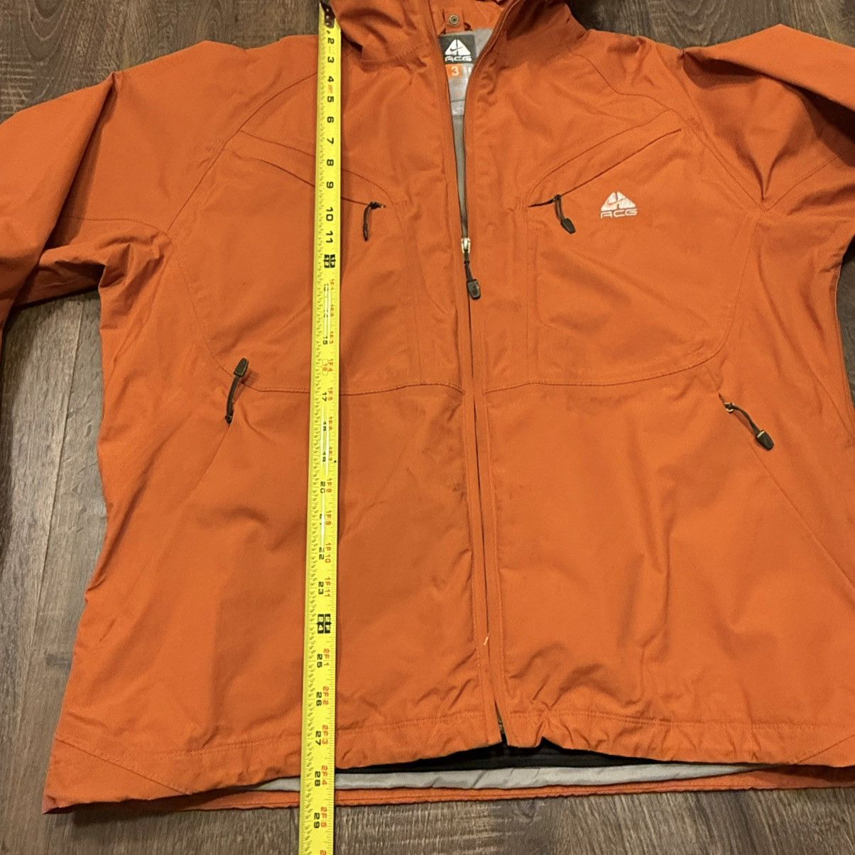 Nike Vtg Y2K Nike ACG Jacket 3 Layer Storm Hooded Swoosh L Orange Size US L / EU 52-54 / 3 - 5 Thumbnail