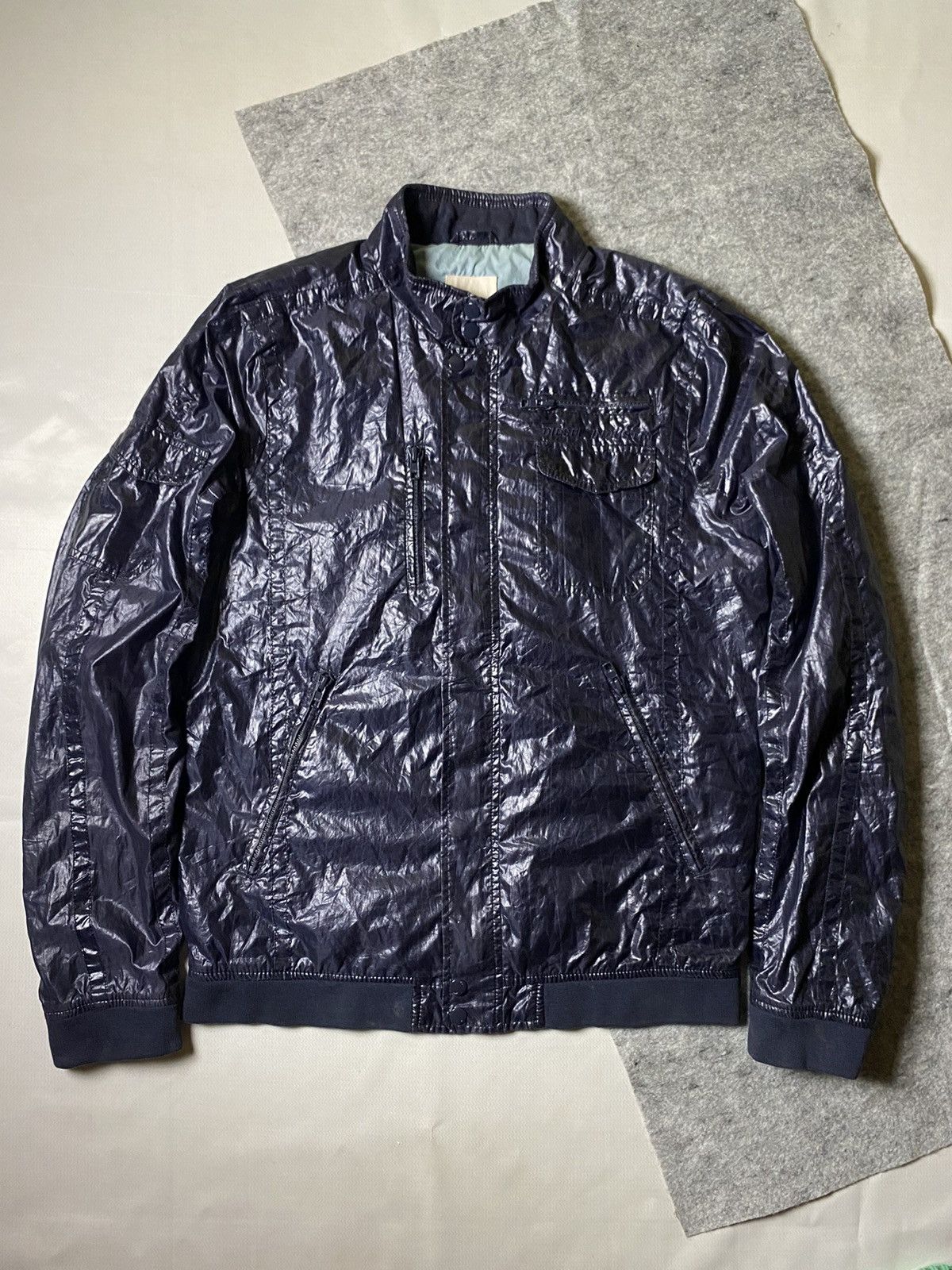 Diesel 2000s Diesel Moto Nylon Jacket Size US M / EU 48-50 / 2 - 1 Thumbnail