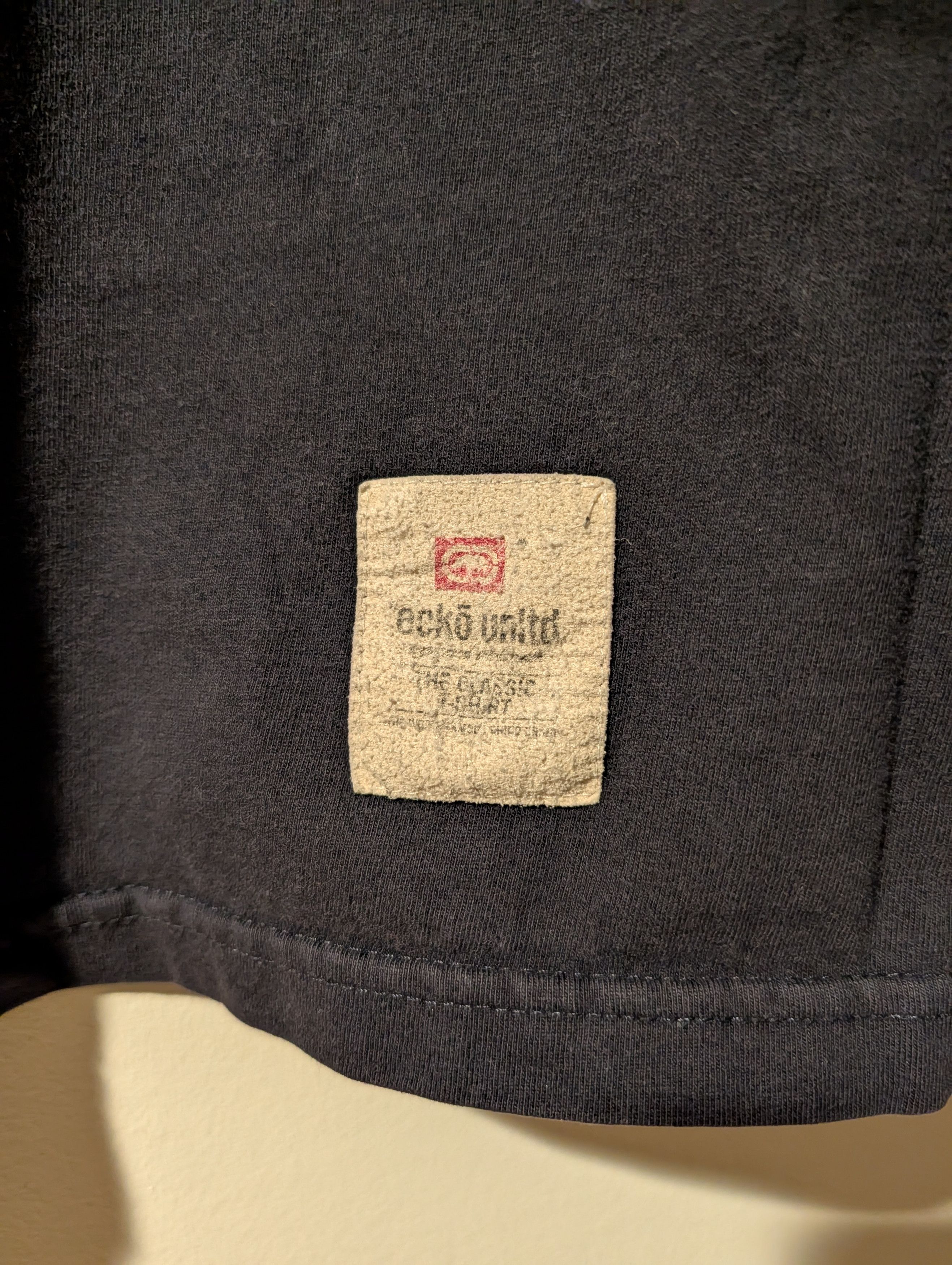Ecko Unltd. Vintage Y2K Ecko Unlimited Logo Blue Large T-Shirt Size US L / EU 52-54 / 3 - 3 Thumbnail