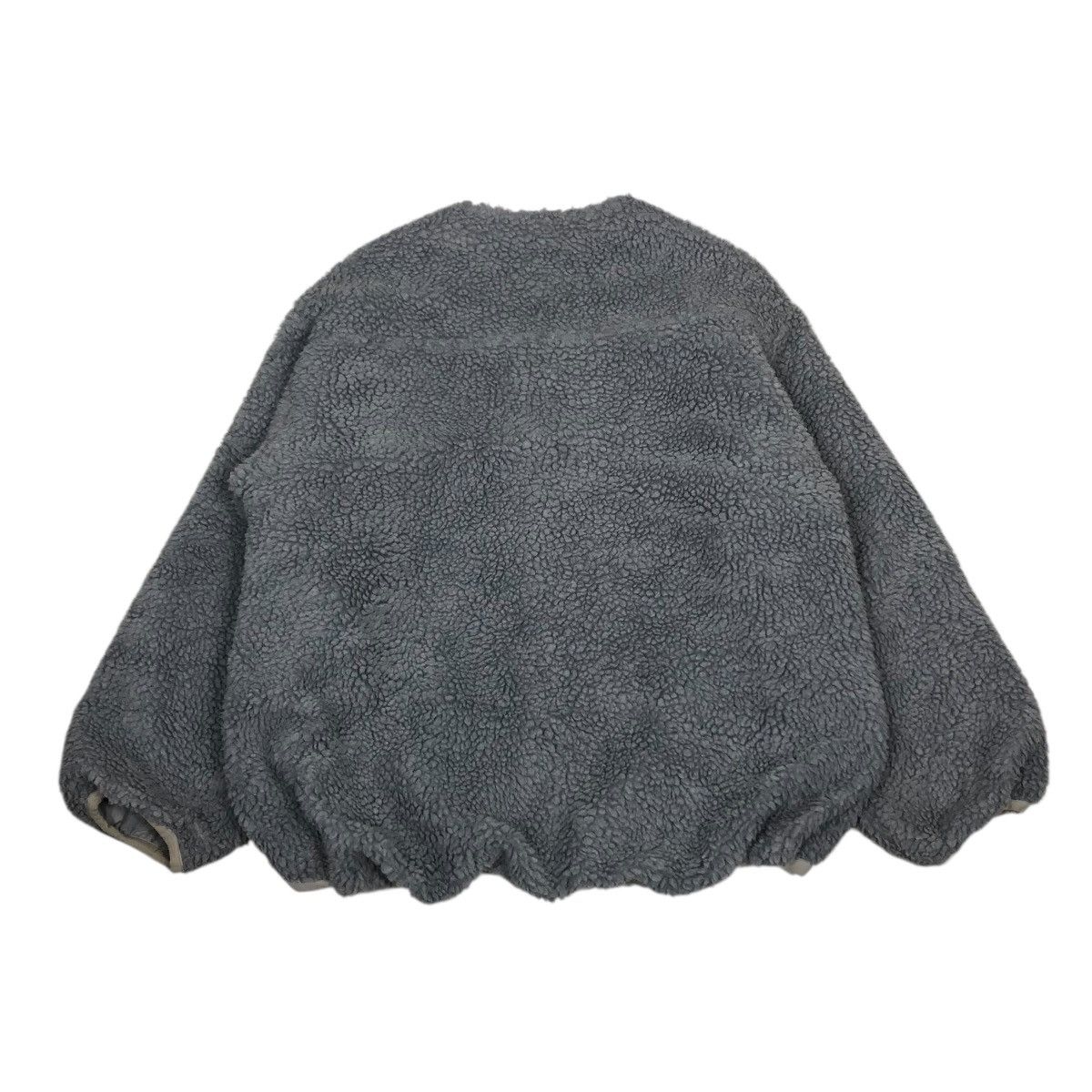 Alpha Industries 🔥VINTAGE DIP PILE FLEECE JACKET BUTTON ALPHA INDUSTRIES Size US M / EU 48-50 / 2 - 2 Thumbnail