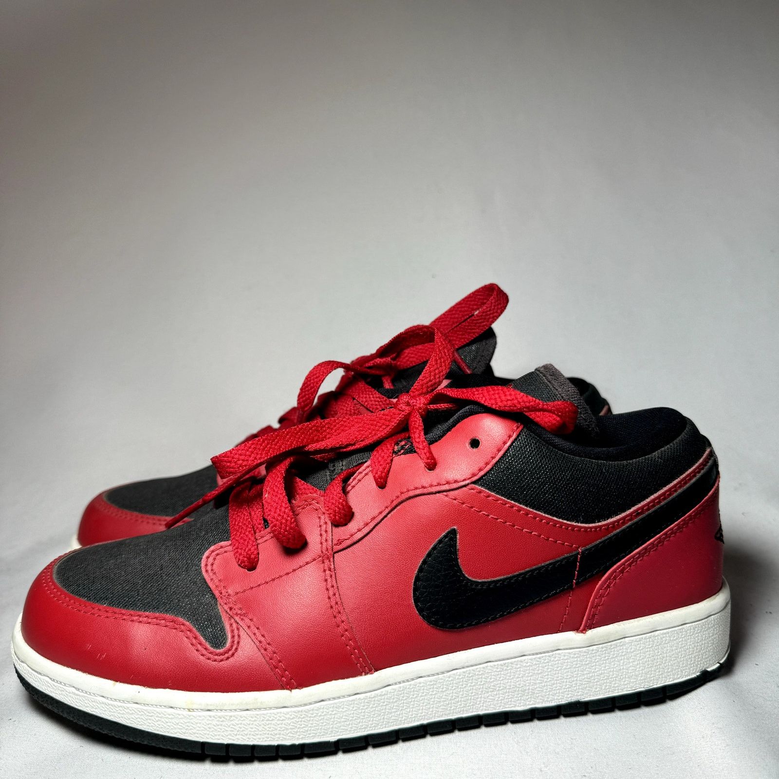 Jordan Brand × Nike Size 6 - Nike Air Jordan 1 Low BG Gym Red Men's Shoes Size US 6 / EU 39 - 8 Thumbnail