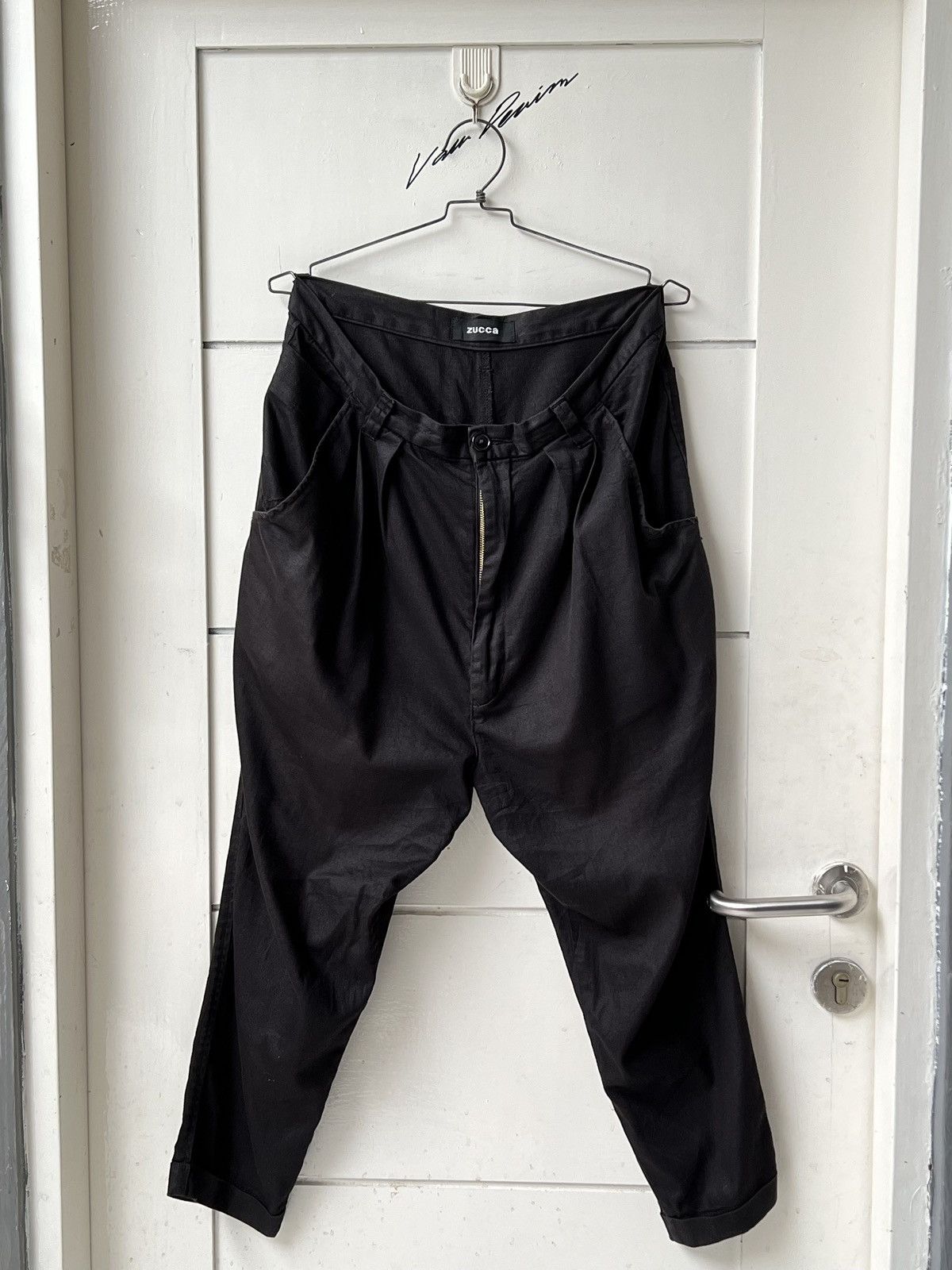 Zucca ZUCCA Black Balloon Pants Size US 30 / EU 46 - 1 Thumbnail