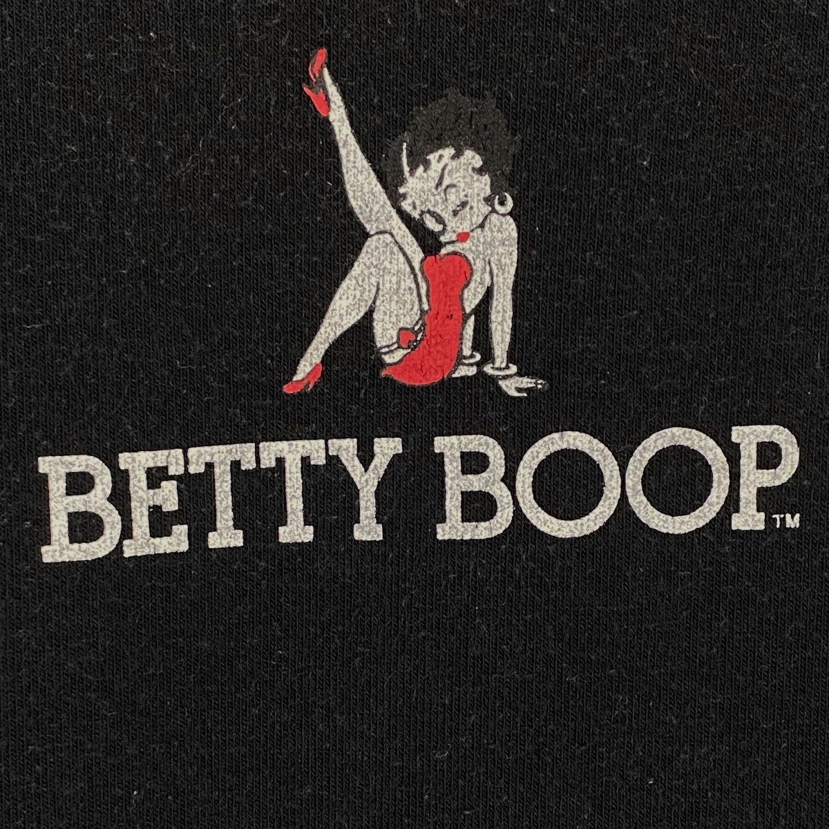 Designer × Vintage Vintage Betty Boop Printed Sweatshirt Crewneck Black Size L / US 10 / IT 46 - 5 Thumbnail