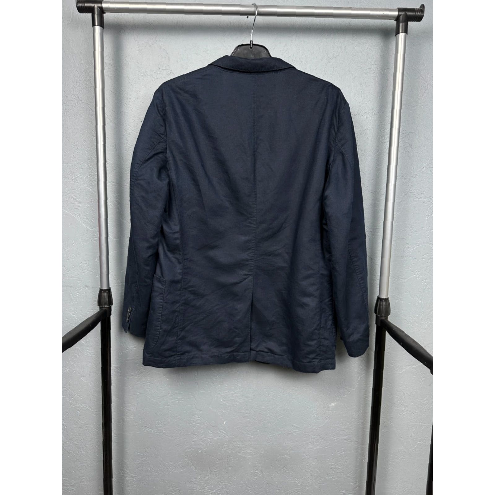 Uniqlo Uniqlo Blazer Shirt Mens Linen Blue S Regular Color Blue Size S - Uniqlo Mens Linen Blazer Jacket Size S Size 36R - 5 Thumbnail