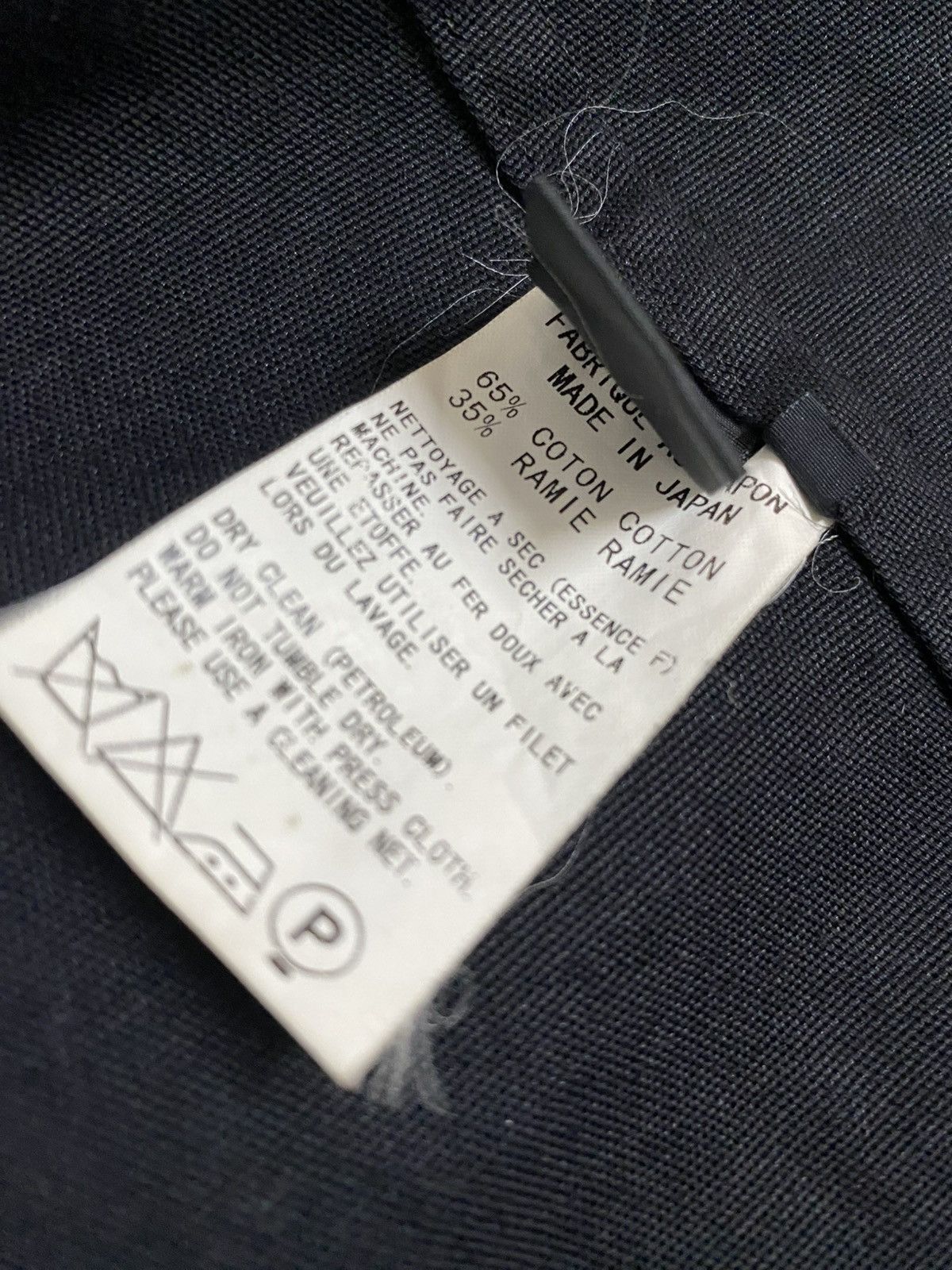 Yohji Yamamoto Vintage Yohji Yamamoto Y's Ramie Long Coat/ Jacket Size US M / EU 48-50 / 2 - 13 Thumbnail
