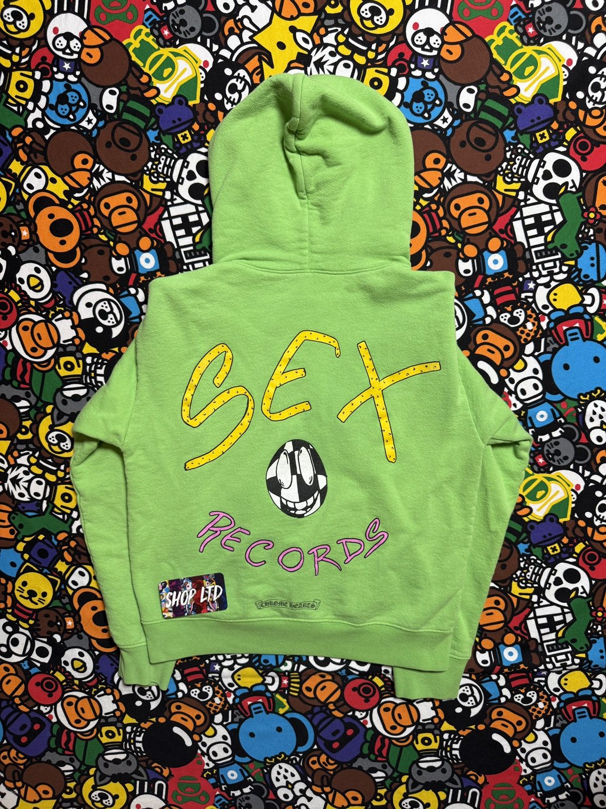 Chrome Hearts Chrome Hearts Green Matty Boy Records Pullover Hoodie Size US S / EU 44-46 / 1 - 12 Thumbnail