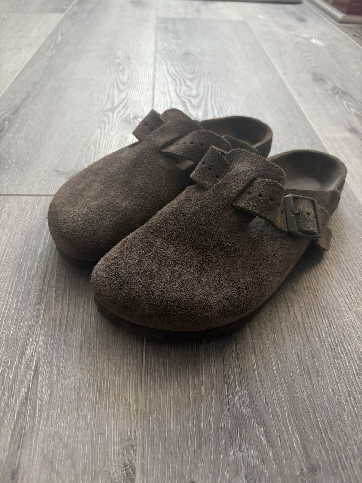 【RickOwens 】BIRKENSTOCK BOSTON size40 Birkenstock Boston X Rick Owens Black Men's - BM21S6809