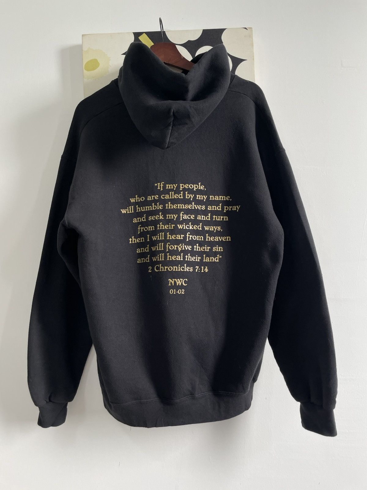 Vintage Vintage Religious Wording Hoodie Size US L / EU 52-54 / 3 - 4 Thumbnail