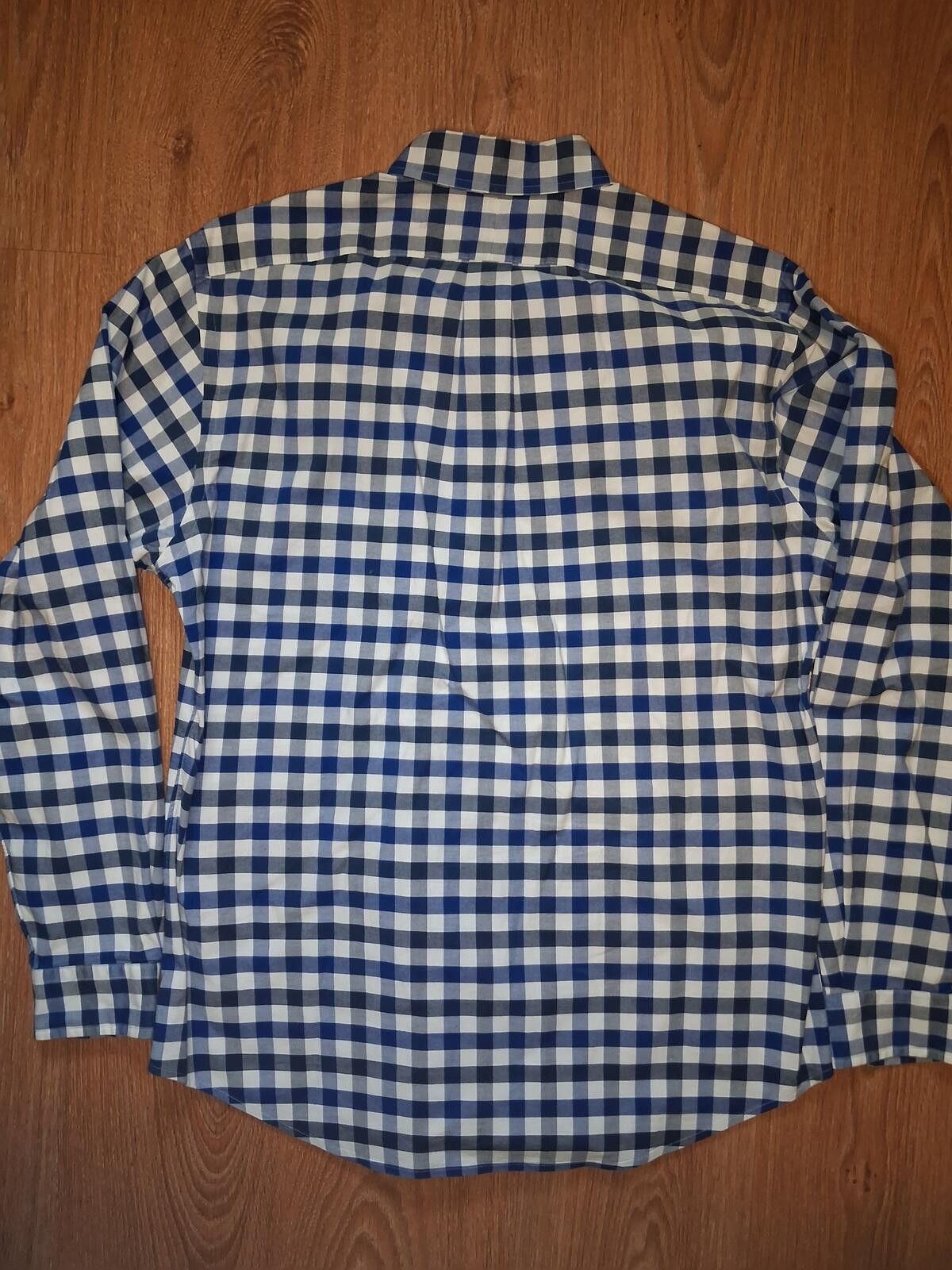 Polo Ralph Lauren Polo Ralph Lauren Button Up Shirt Large Blue Check Cotton Size US L / EU 52-54 / 3 - 8 Thumbnail