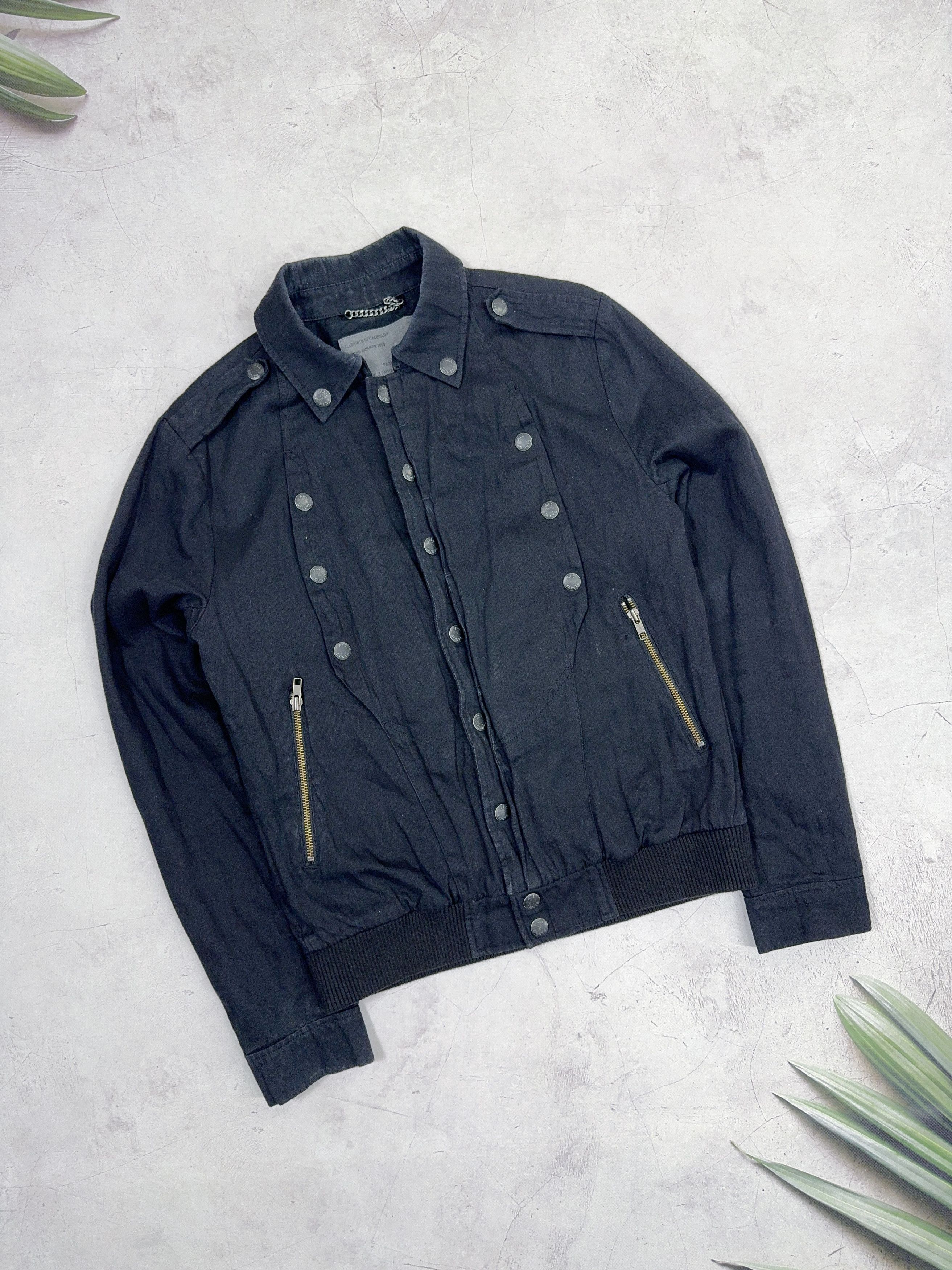 Allsaints AllSaints Heavy Cotton Bomber Jacket SS 08 Paganism Festival Size M / US 6-8 / IT 42-44 - 2 Thumbnail
