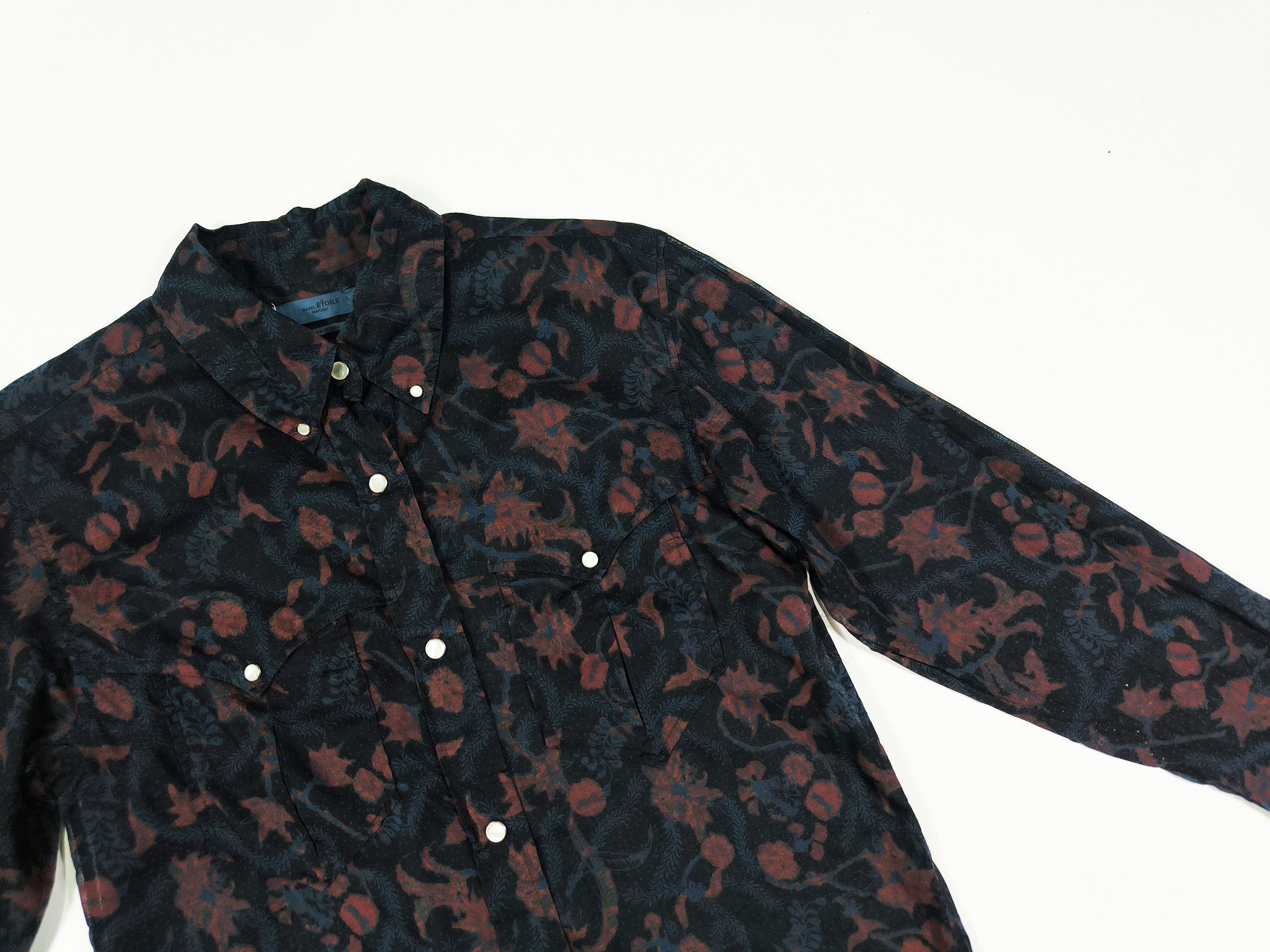 Isabel Marant Isabel Marant Etoile Floral Pattern Blouse Size 36 Size XS / US 0-2 / IT 36-38 - 2 Thumbnail