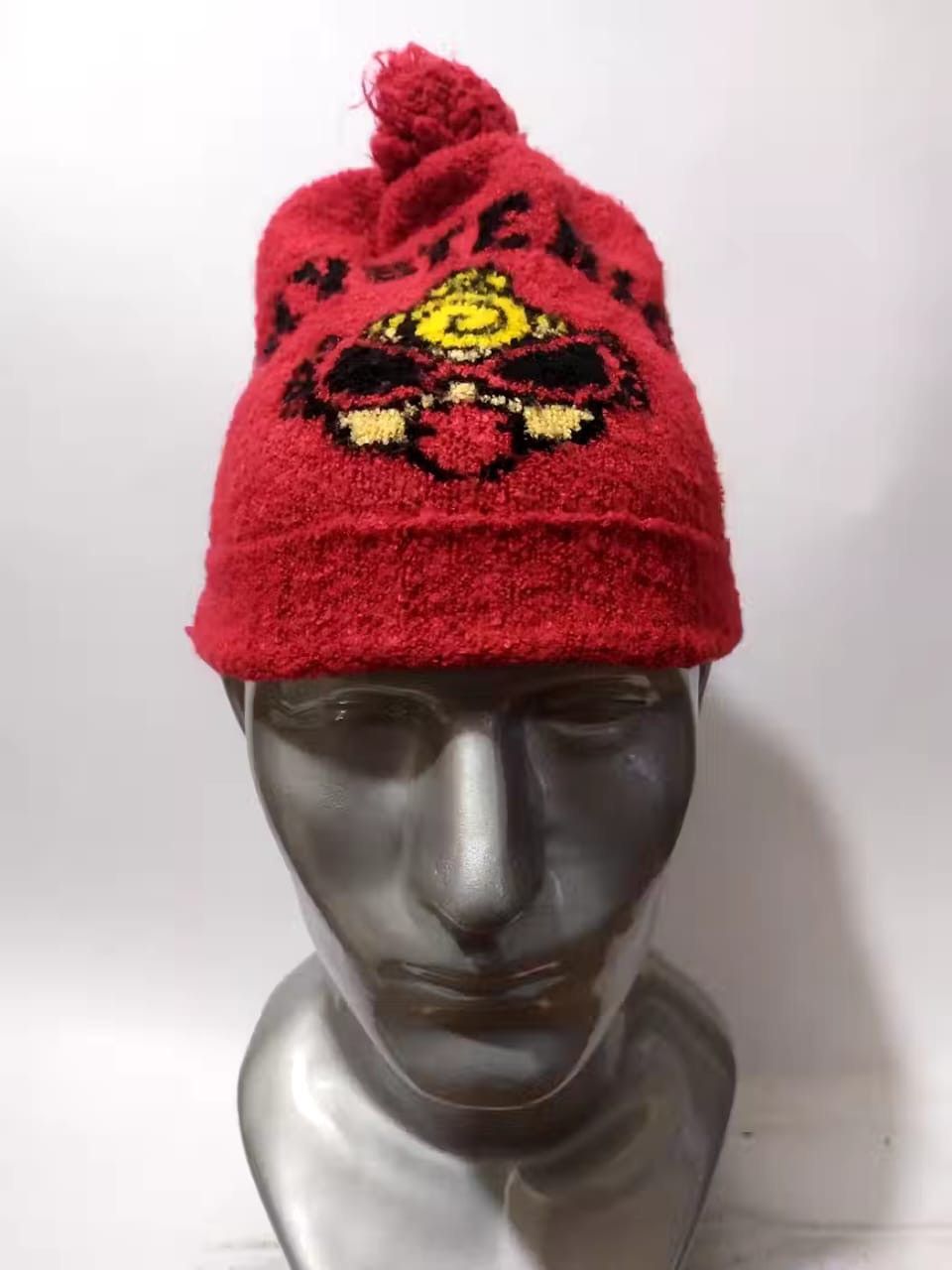 image of Hysteric Glamour Beanie Hats in Red, Men's