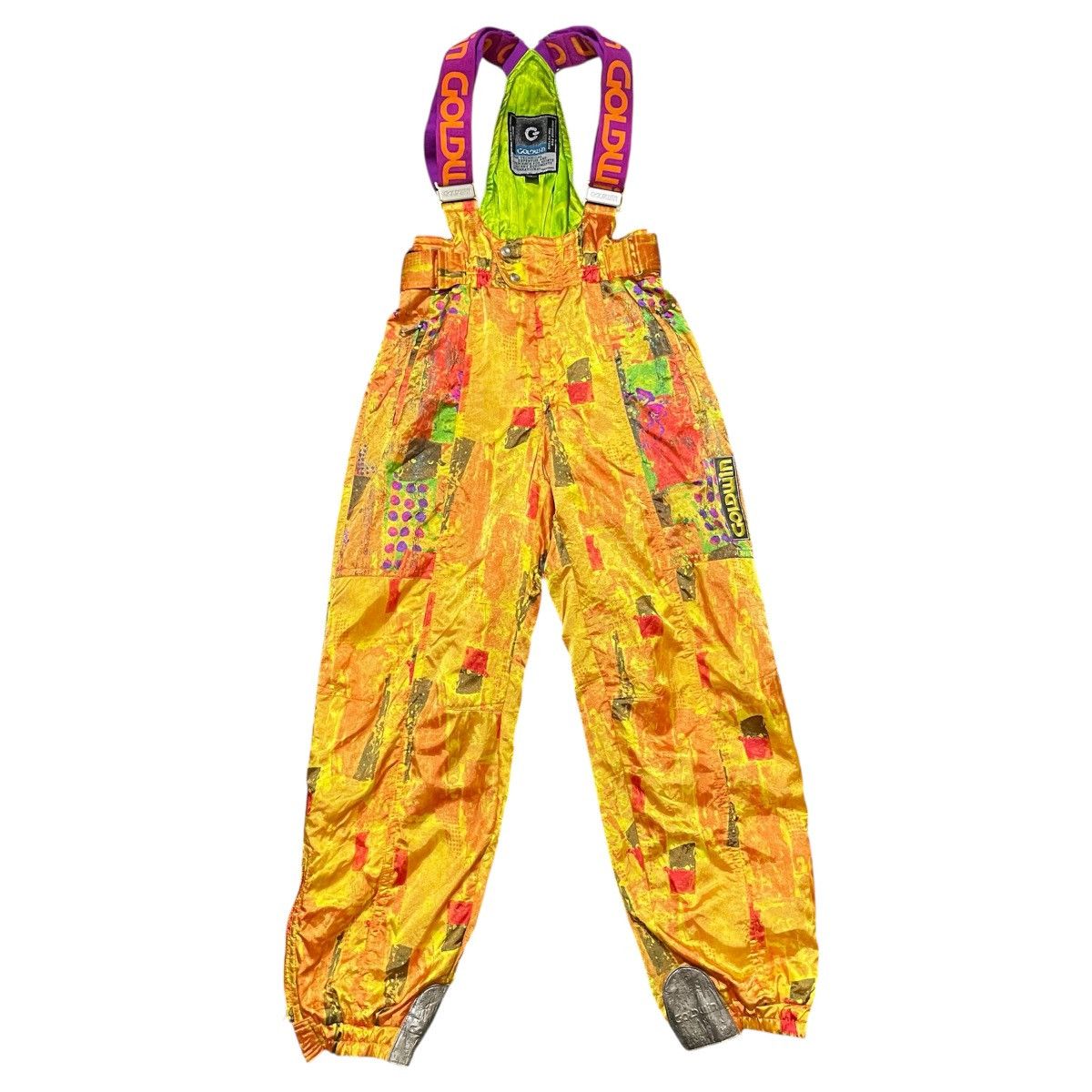 Goldwin Vintage Goldwin Ski Pants Jumpsuits Size US 33 - 2 Thumbnail