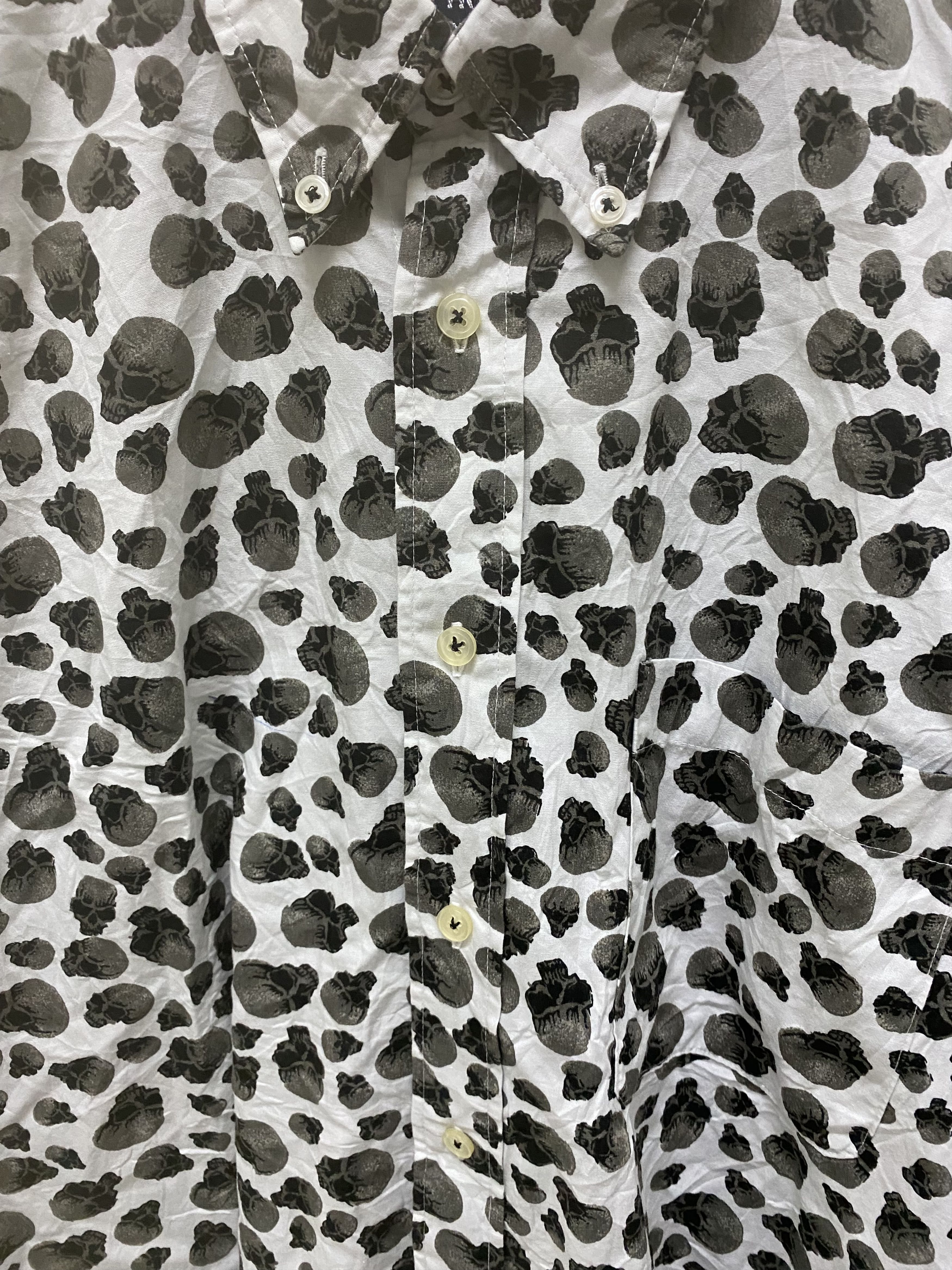 14th Addiction × If Six Was Nine Skull Printed Glove House Button Up Size US L / EU 52-54 / 3 - 4 Thumbnail