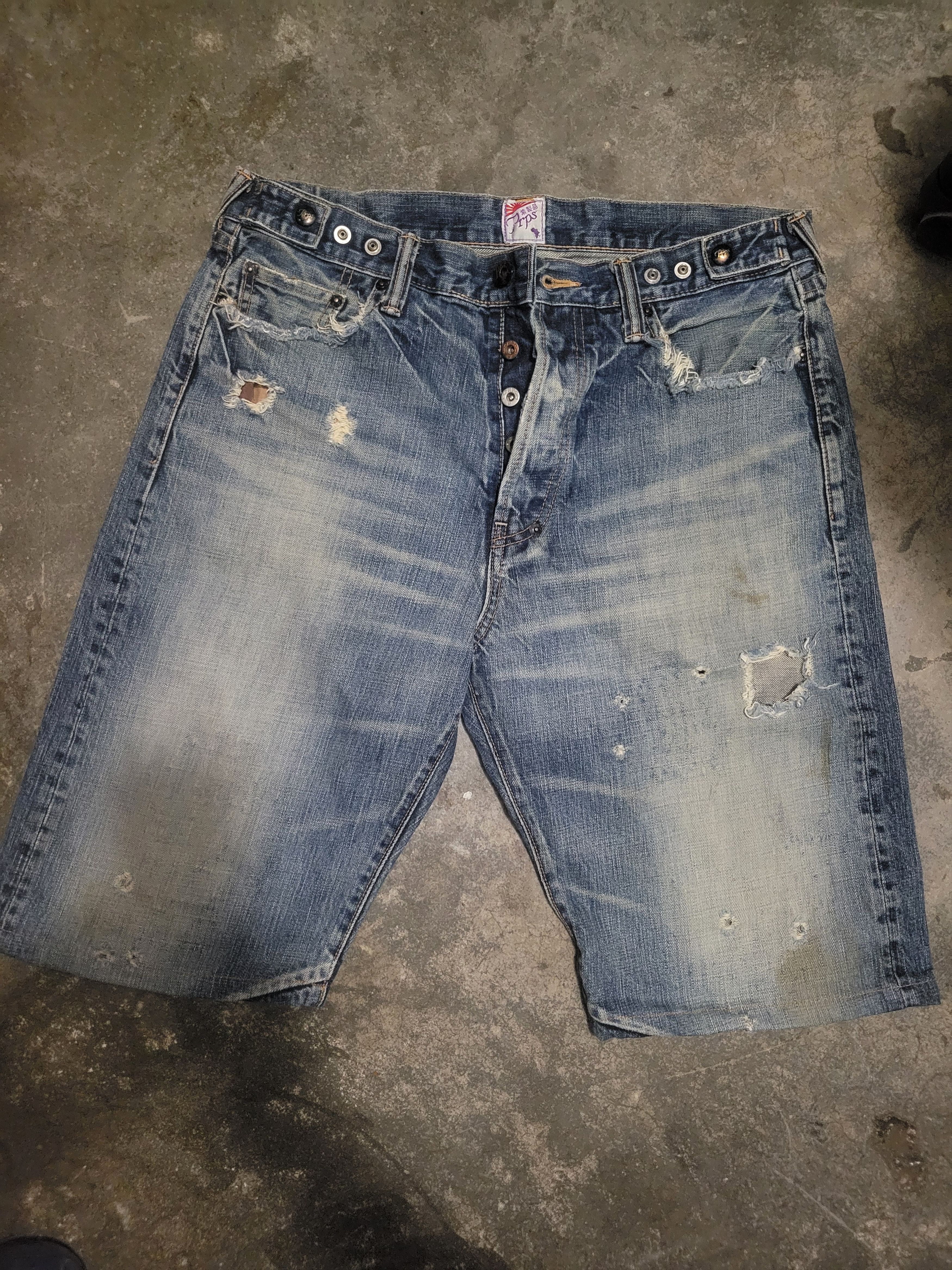 Prps PRPS DENIM SHORTS Size US 34 / EU 50 - 14 Thumbnail