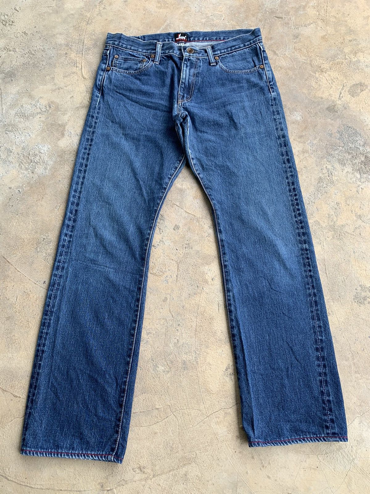 Japanese Brand × Paul Smith Red Ear Paul Smith Red Ear Selvedge Distressed Denim Size US 32 / EU 48 - 3 Thumbnail