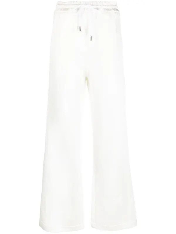 Lanvin o1y0326 Jogger in White Size 27" / US 4 / IT 40 - 1 Thumbnail