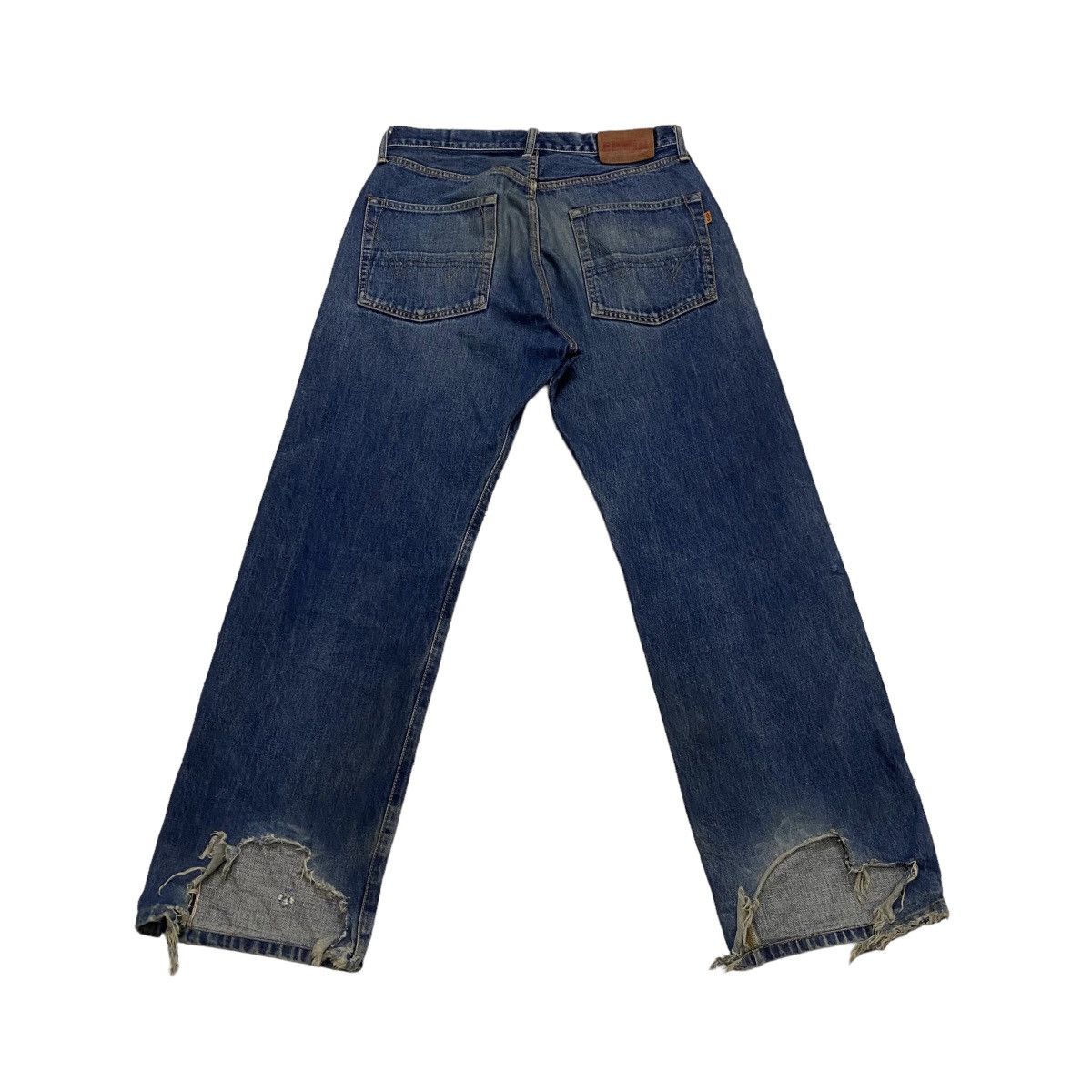 Edwin × Japanese Brand Edwin selvedge baggy distressed denim Size US 32 / EU 48 - 3 Thumbnail