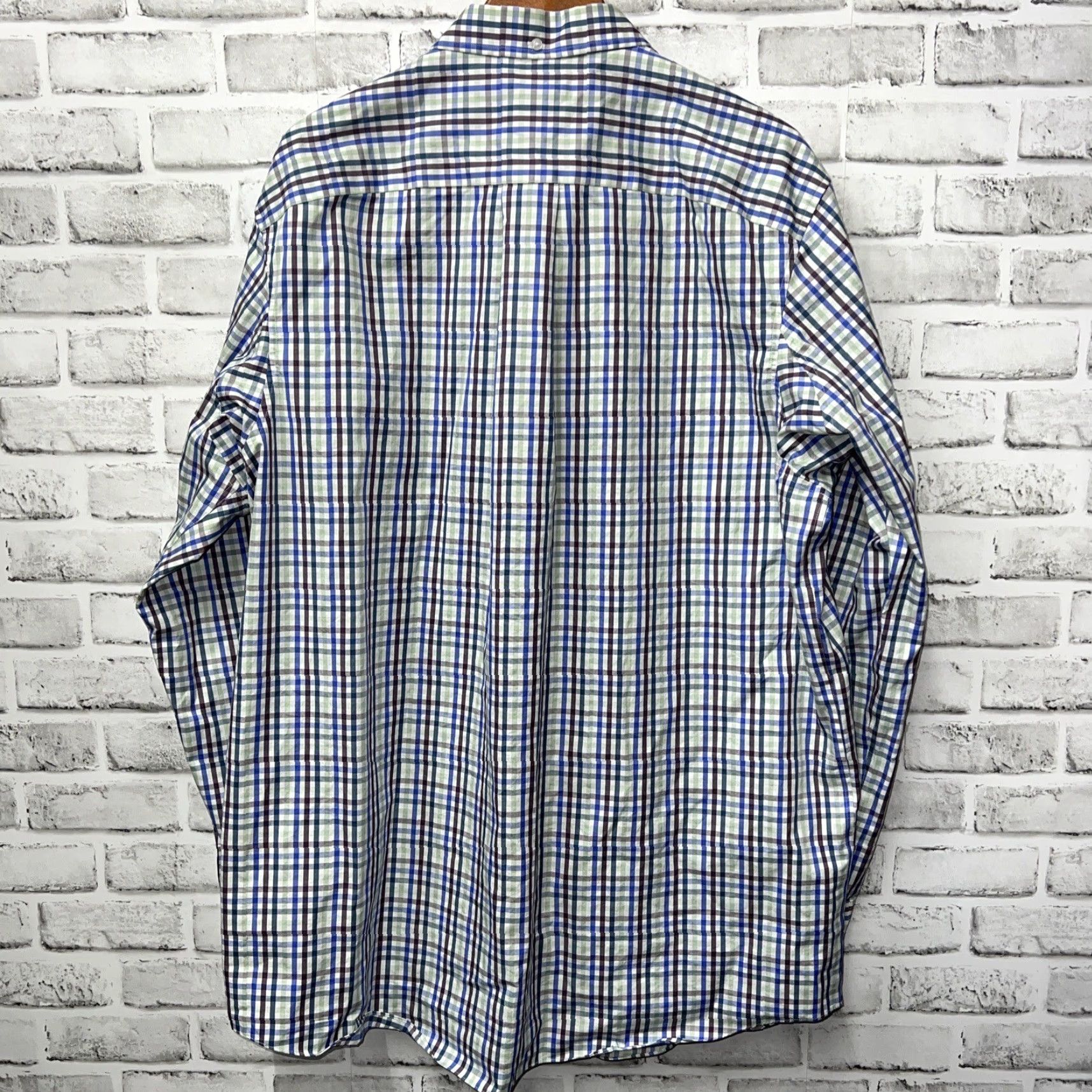 CO DULUTH TRADING CO Mens Shirt Button-Up Plaid Multicolor 2XLT Big & Tall Long Sleeve, Wrinkle Fighter, 2XLT Mens Size US XXL / EU 58 / 5 - 4 Thumbnail