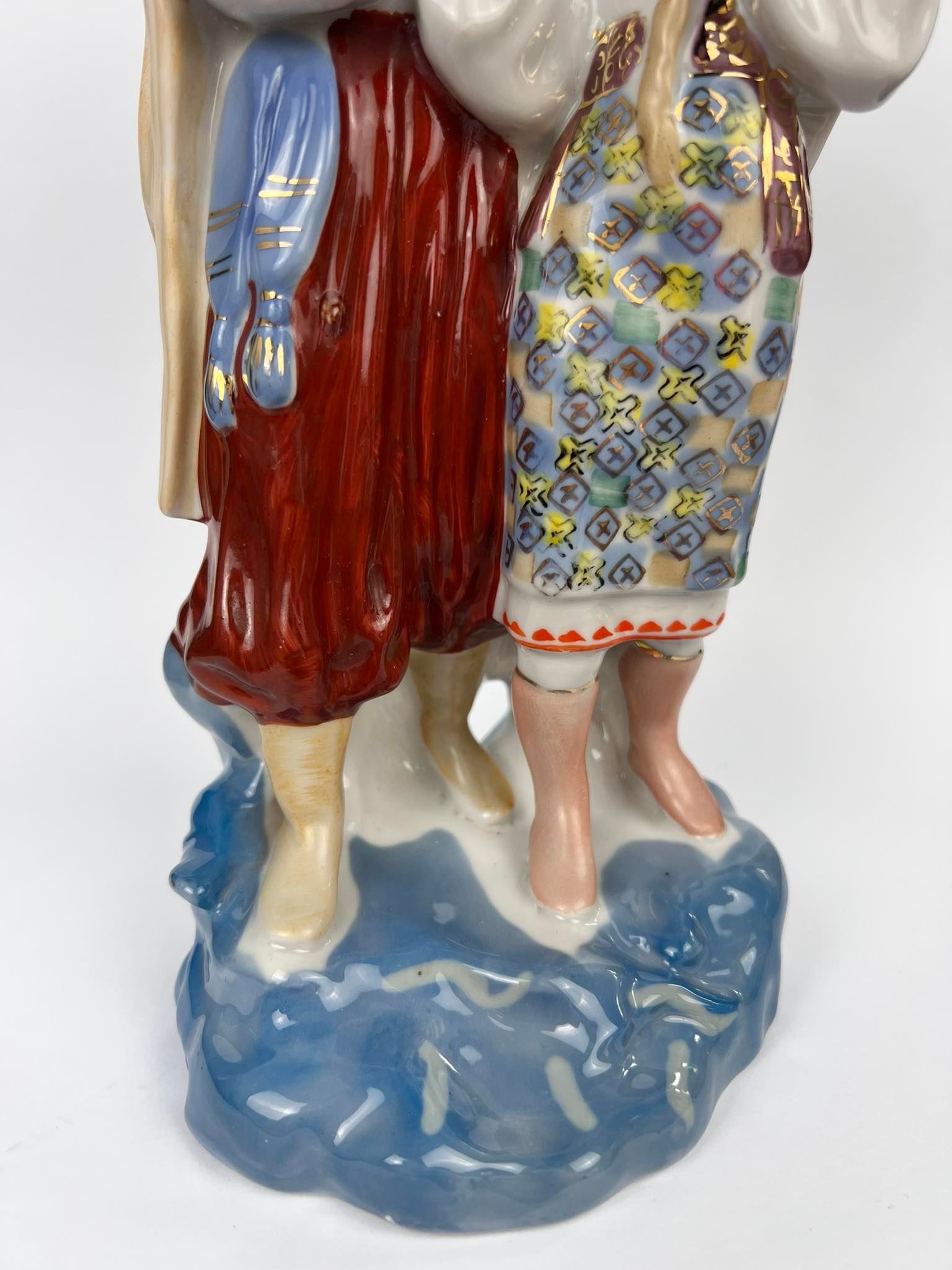 Vintage 1970 Polonne Vintage Soviet Porcelain Statue Ukraine 10.6 Size ONE SIZE - 6 Thumbnail