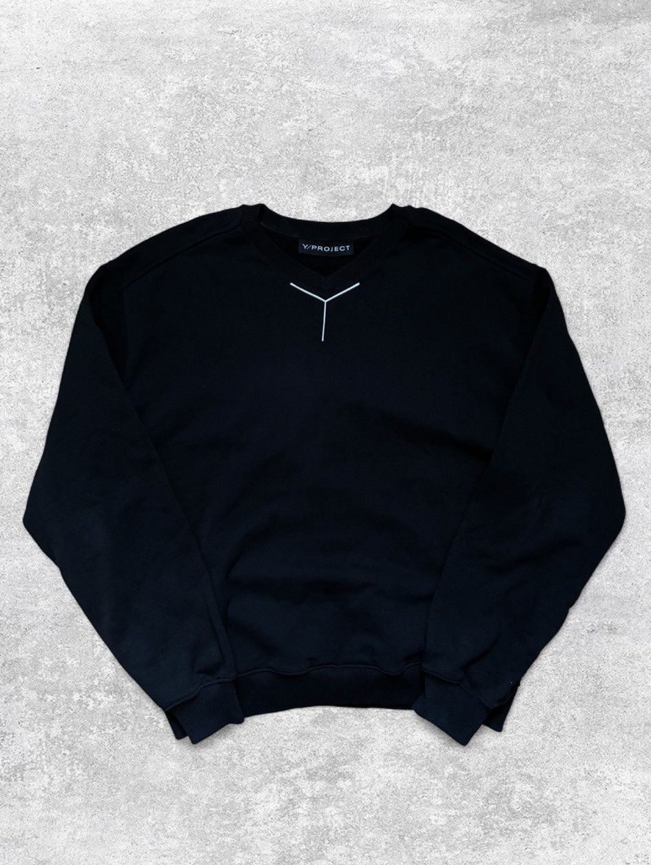 Y/Project Y/Project Plaque Logo Sweatshirt Size US L / EU 52-54 / 3 - 1 Thumbnail