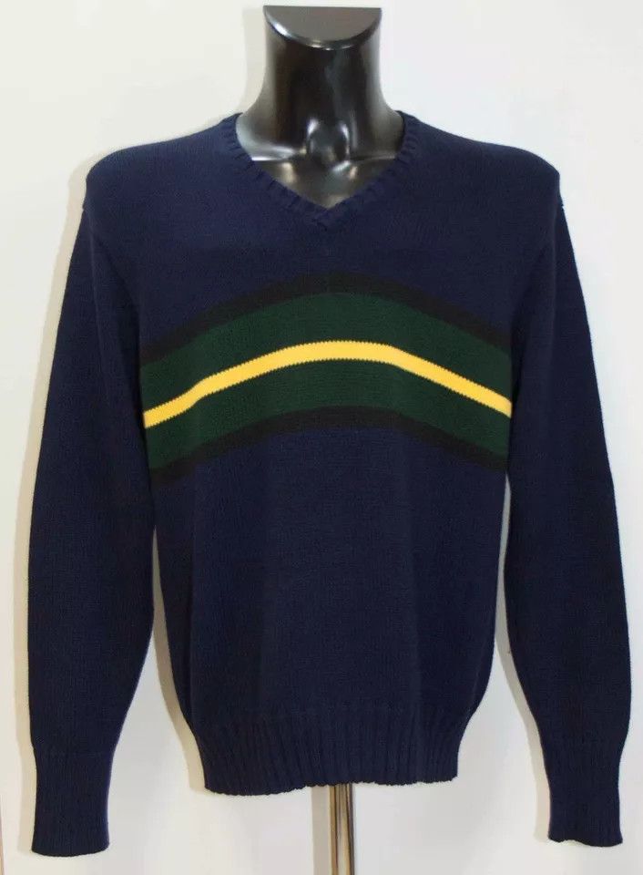 Ralph Lauren RALPH LAUREN JUMPER COTTON SIZE L (LABEL M) VGC - Size US L / EU 52-54 / 3 - 1 Thumbnail