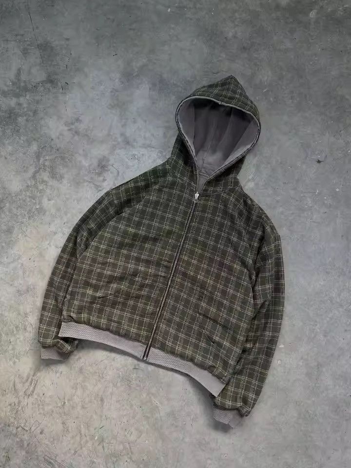 Japanese Brand Iron Cross Black Pearl-Studded Zip-Up Hoodie Size US S / EU 44-46 / 1 - 2 Thumbnail