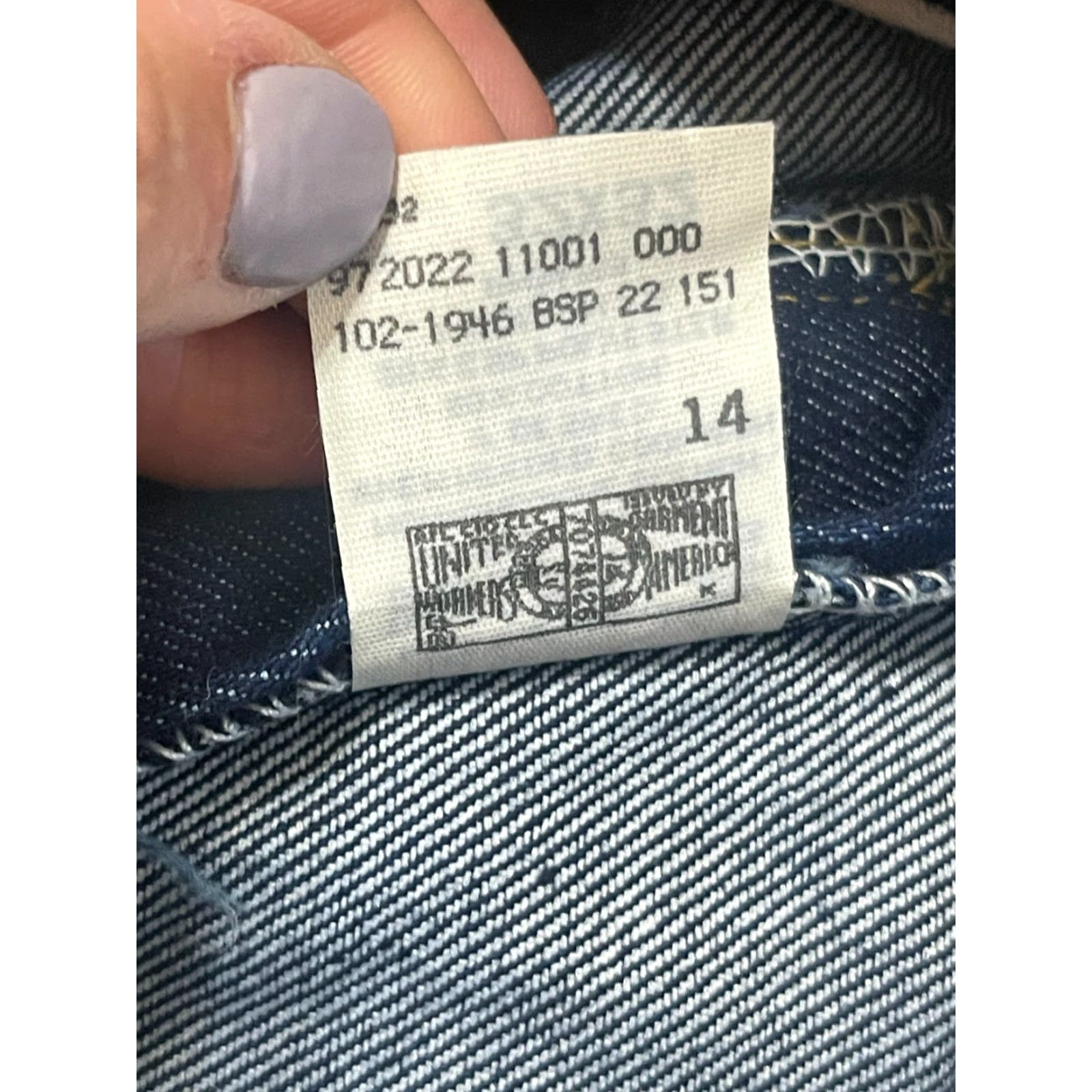 Vintage Riders Jeans, Denim, Straight Leg, 32x32, Men, Blue, 5-pockets, Regular, Inseam 32, Waist 30, Vintage No Size US 32 / EU 48 - 4 Thumbnail