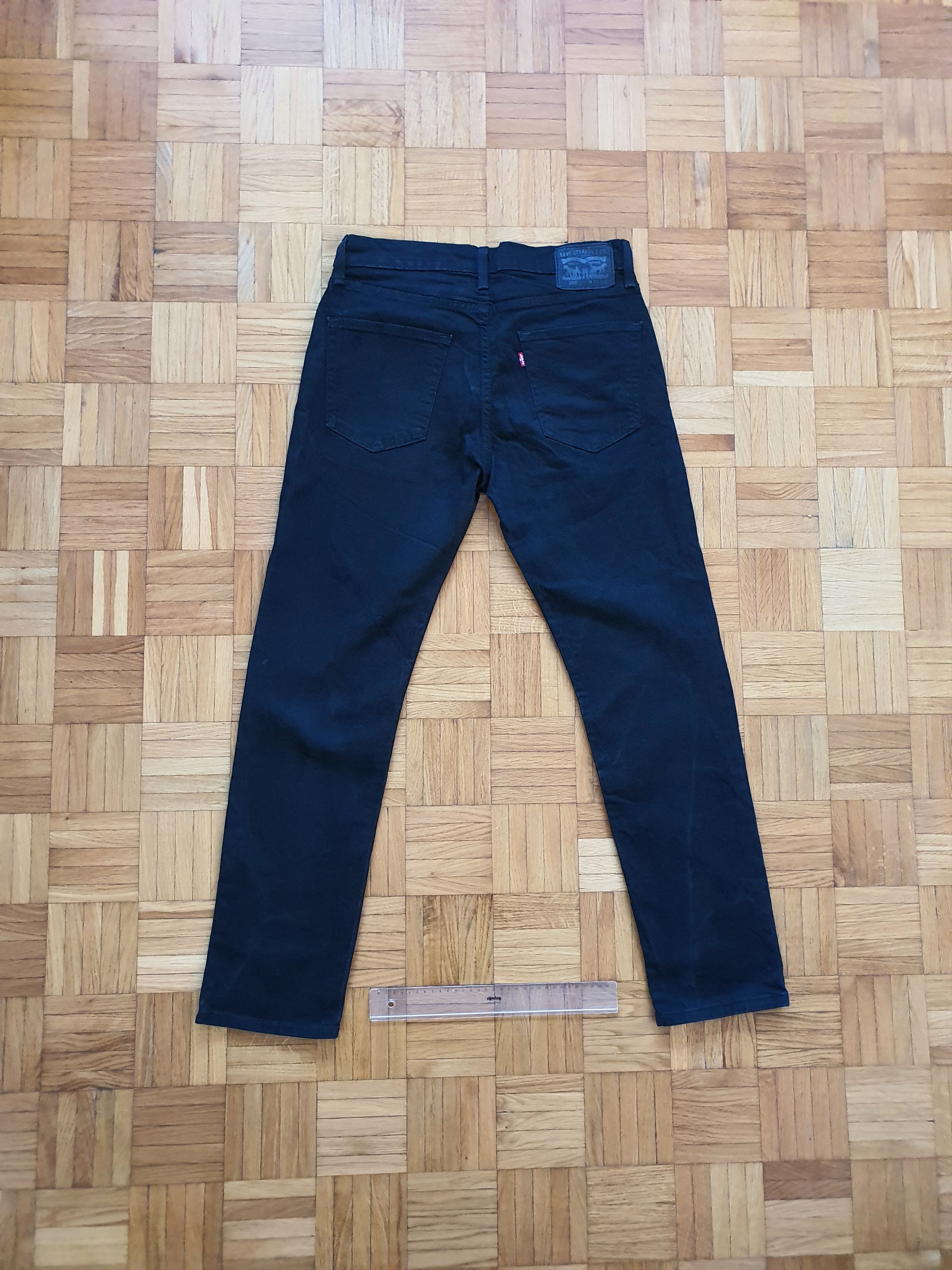 Levi's '502 Taper Jeans' (PC9: 29507-0001) - Black - Sz W33 L32 Size US 33 - 2 Thumbnail
