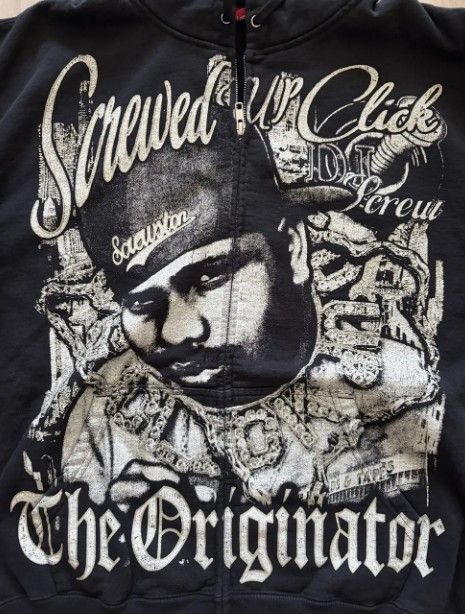 Supreme DJ Screw Zip Up Hooded Sweatshirt