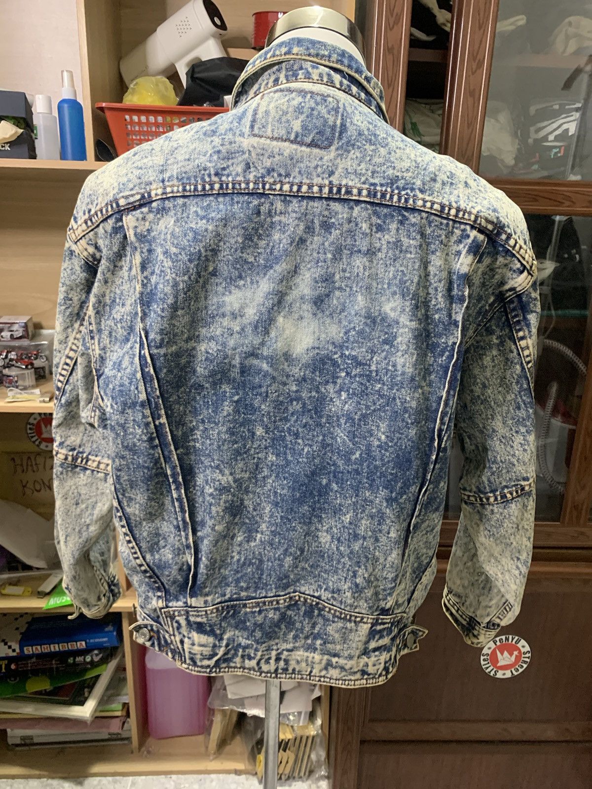 Japanese Brand CPS Faded Denim Jacket Size US L / EU 52-54 / 3 - 6 Thumbnail