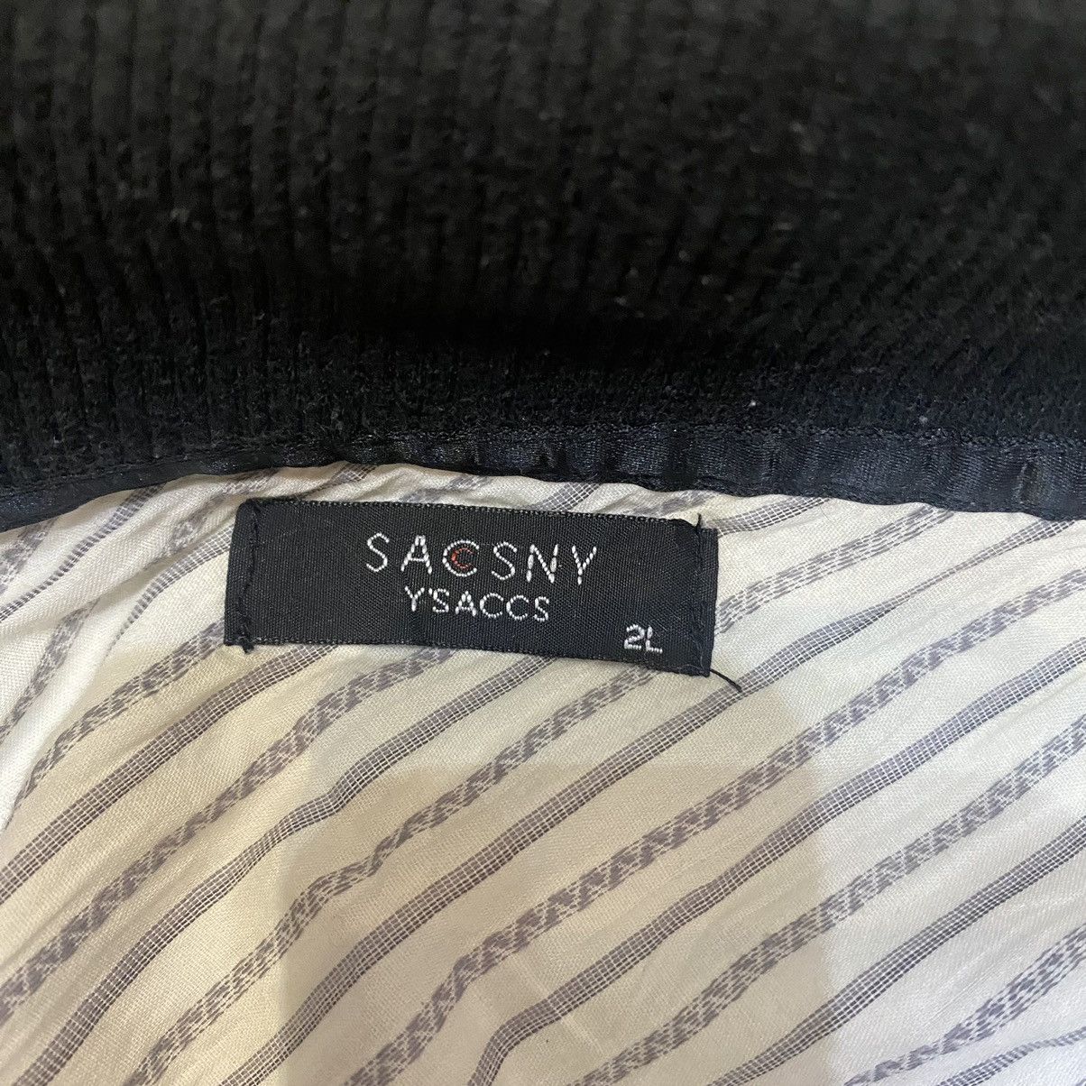 Yohji Yamamoto Vintage 90s SACSNY Y'SACCS Yohji Yamamoto Sweater Half Zip Size US XL / EU 56 / 4 - 8 Thumbnail