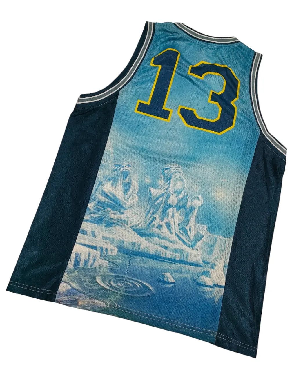 Band Tees IRON MAIDEN - SEVENTH SON Basketball Jerseys Size US L / EU 52-54 / 3 - 6 Thumbnail