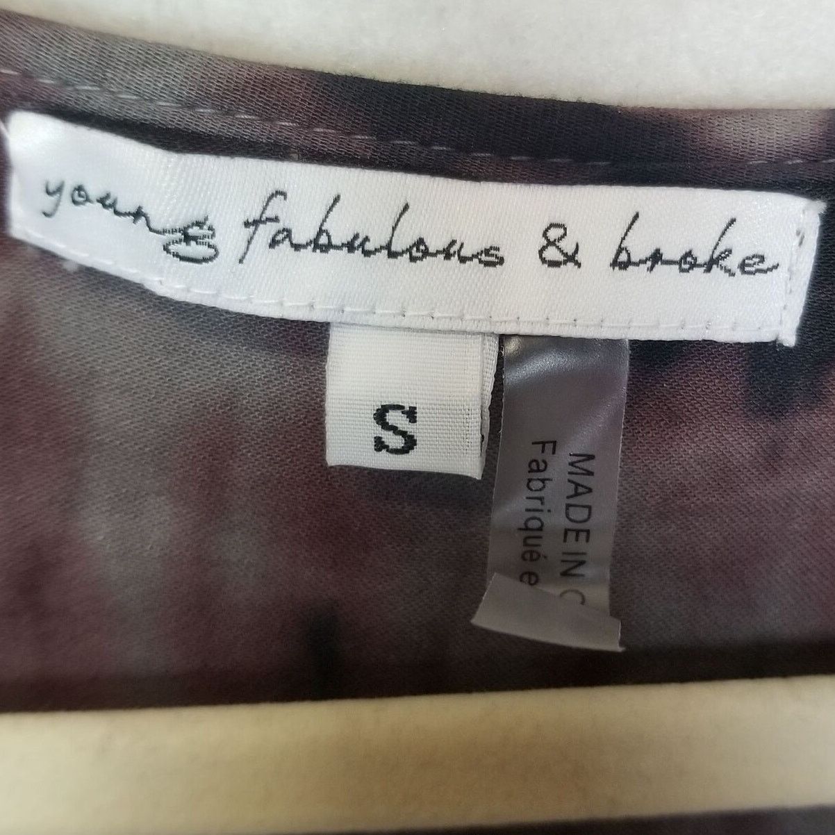 Young Fabulous & Broke Young Fabulous Broke Womens Jayden Tie Dye Top Size S Boho Size S / US 4 / IT 40 - 7 Thumbnail