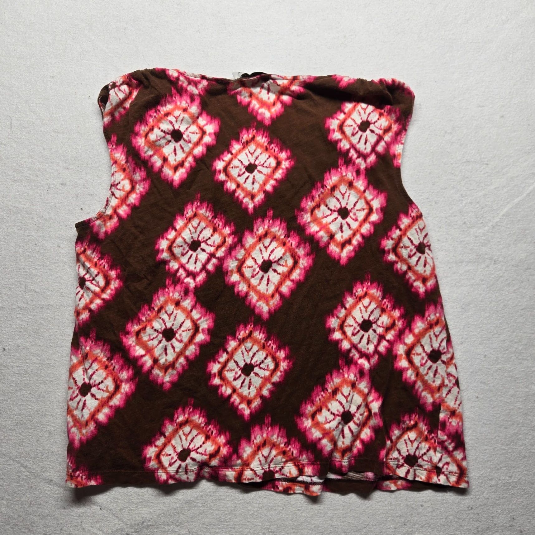 Jones New York Jones New York Shirt Sleeveless Knit Top Petite PXL Multicolor Floral Beaded Embroidered Sequin Womens 90s Size XL / US 12-14 / IT 48-50 - 7 Thumbnail