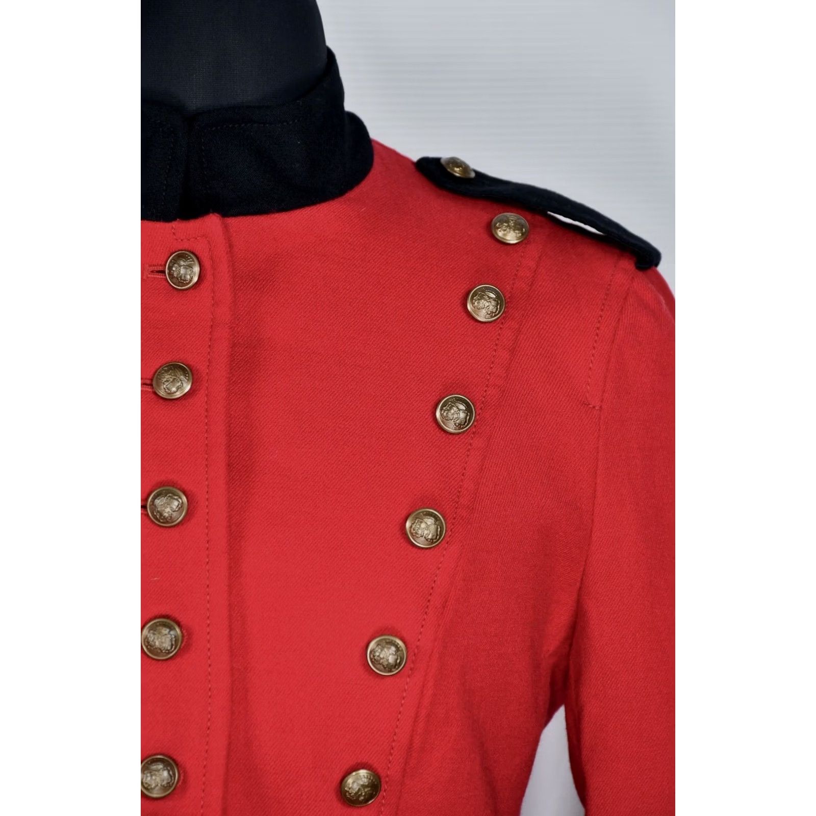 Ralph Lauren Ralph Lauren Rugby Jacket Women Red Military Wool Blazer Size 4 Navy? Size S / US 4 / IT 40 - 4 Thumbnail