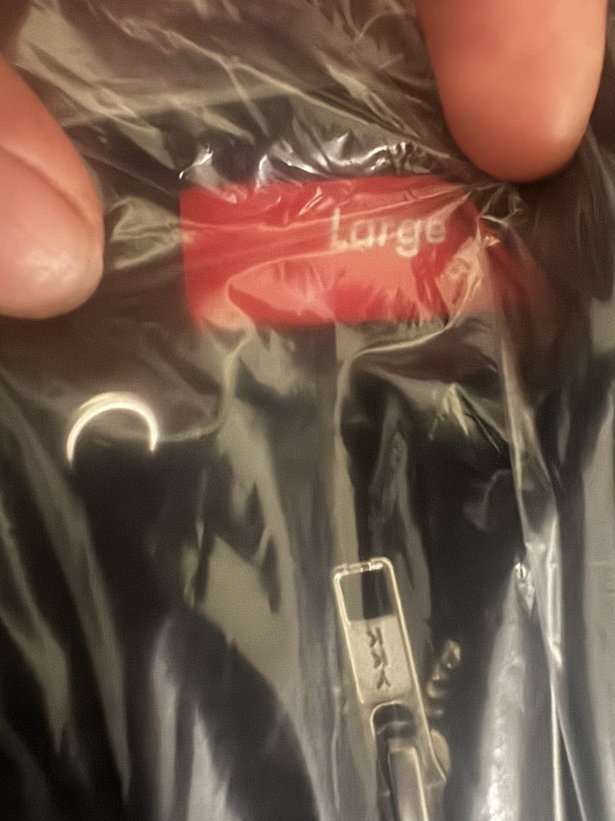 Supreme Supreme Cracked Raglan Zip Up (Size Large) Size US L / EU 52-54 / 3 - 7 Thumbnail
