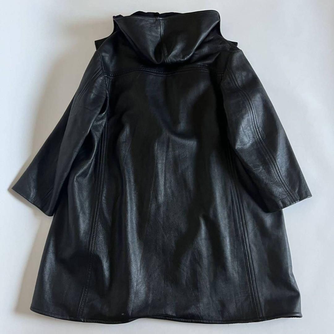 Yohji Yamamoto Yohji Yamamoto POUR HOMME leather hood coat Size US L / EU 52-54 / 3 - 5 Thumbnail