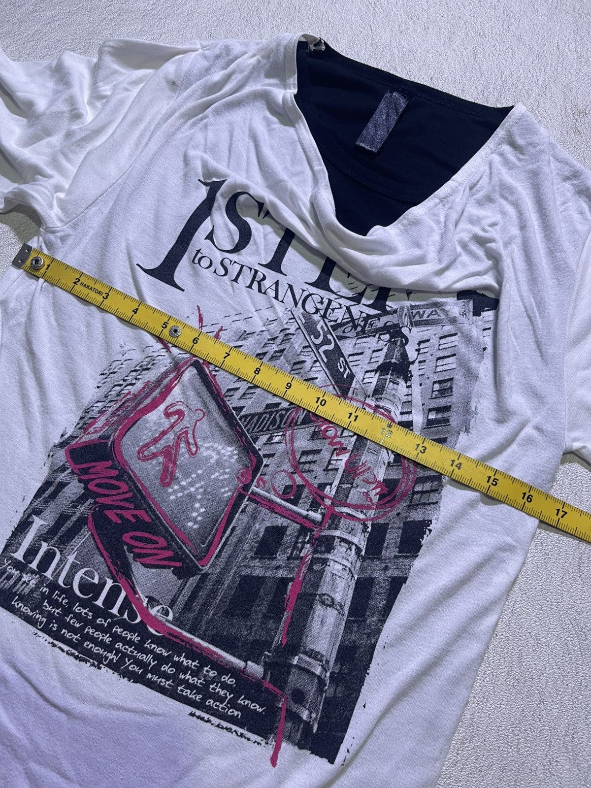 Japanese Brand Y2K INTENSE long sleeve tshirt Size US M / EU 48-50 / 2 - 9 Thumbnail