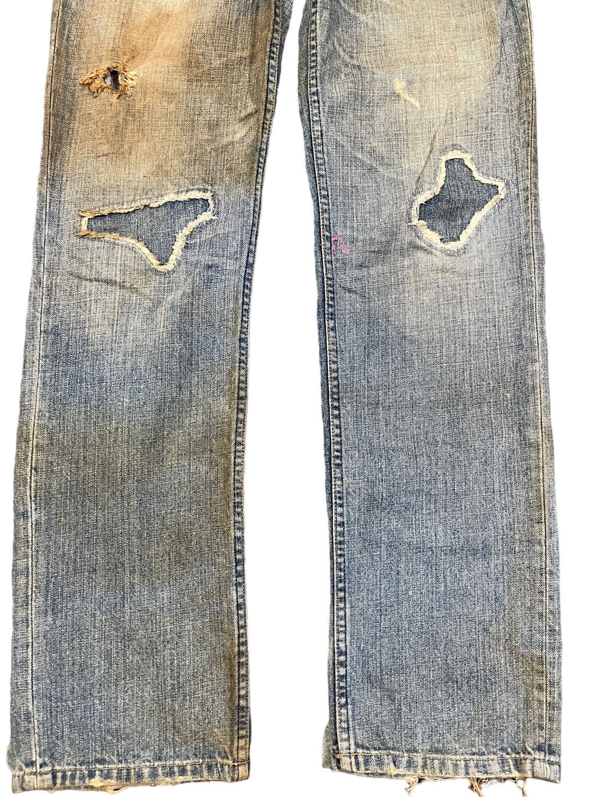 LVC × Levi's × Levi's Vintage Clothing Vintage Levi’s 553 Mudwash Rusty Denim Size US 34 / EU 50 - 3 Thumbnail