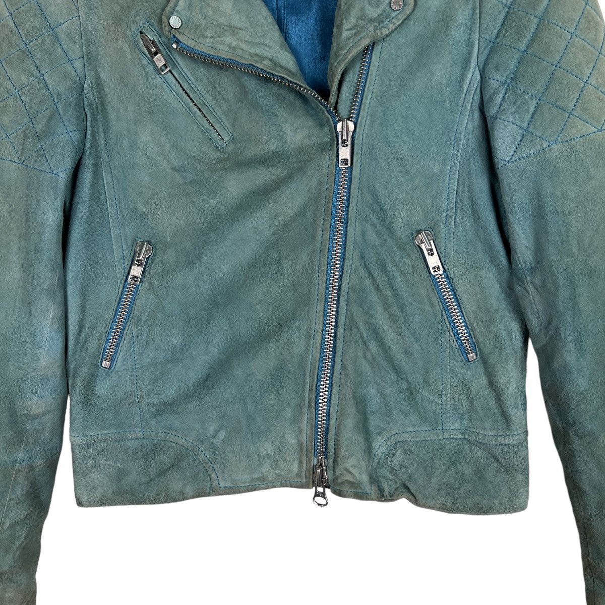 Paul & Joe 🔥 PAUL & JOE LEATHER MOTO JACKET Size XS / US 0-2 / IT 36-38 - 4 Thumbnail