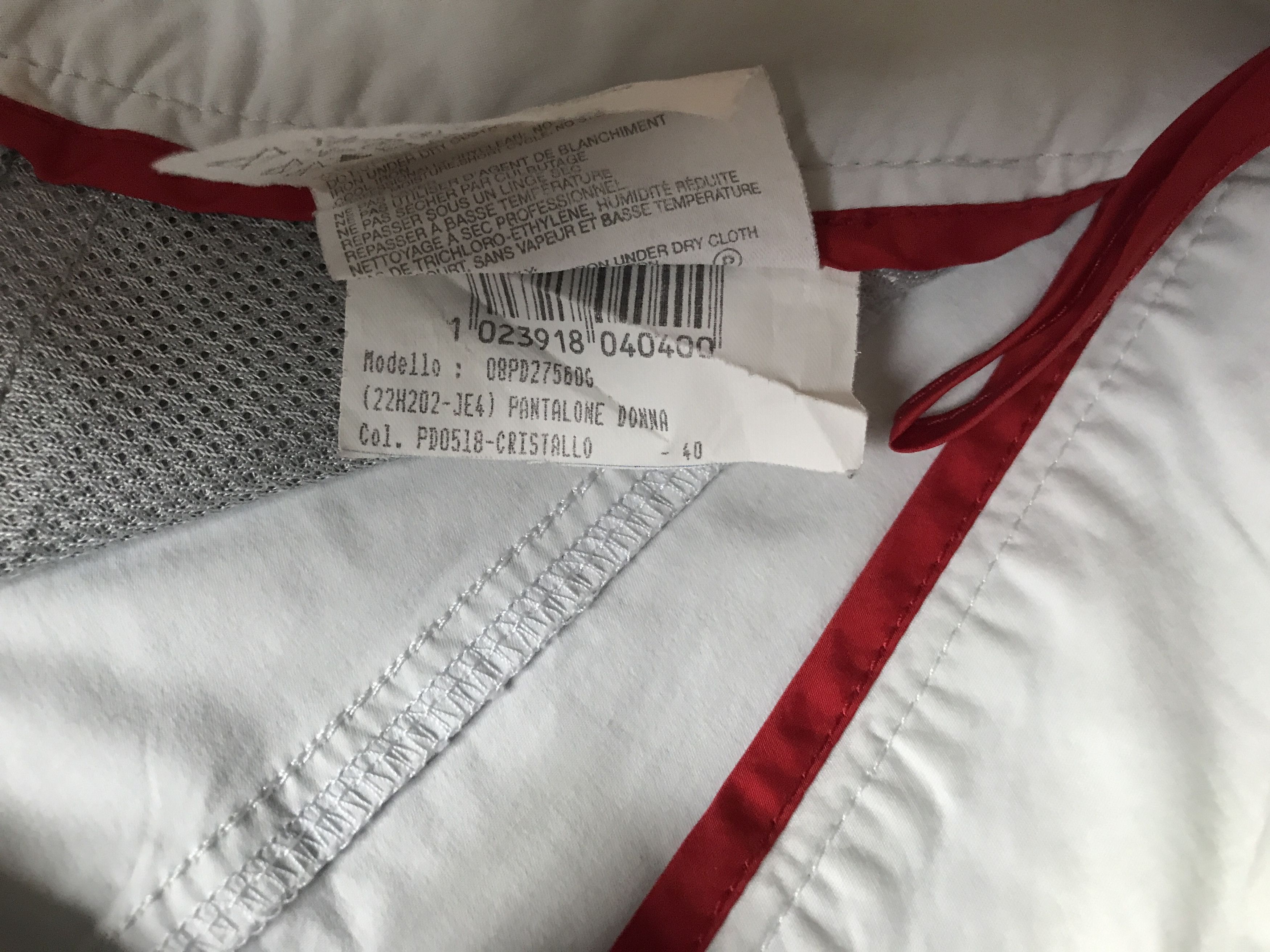 Prada Prada Chino pants trousers white IT 40 38 Size 27" / US 4 / IT 40 - 5 Thumbnail