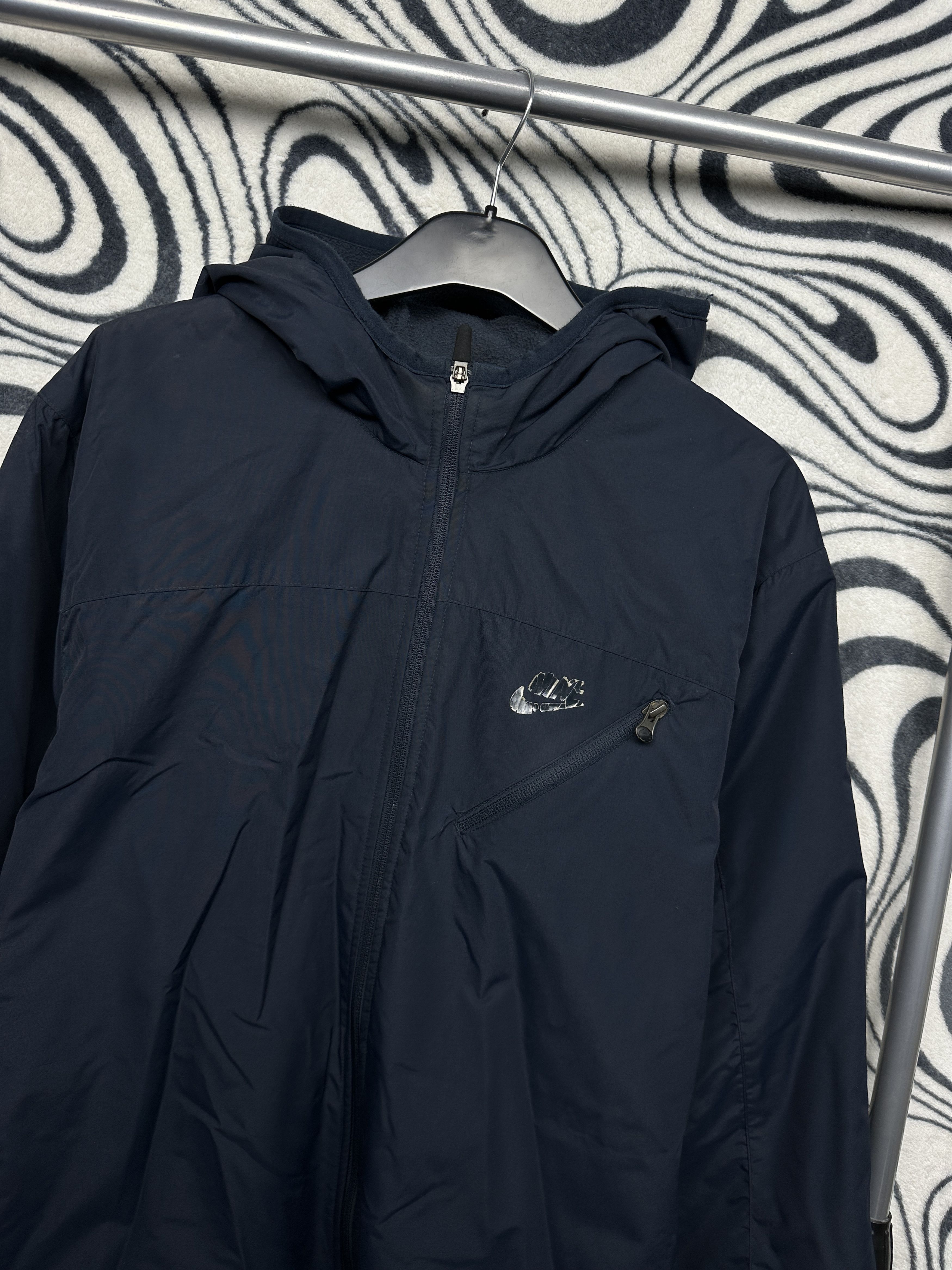 Nike Nike Mens Nylon Insulated Jacket Y2K Drill style Size US L / EU 52-54 / 3 - 2 Thumbnail
